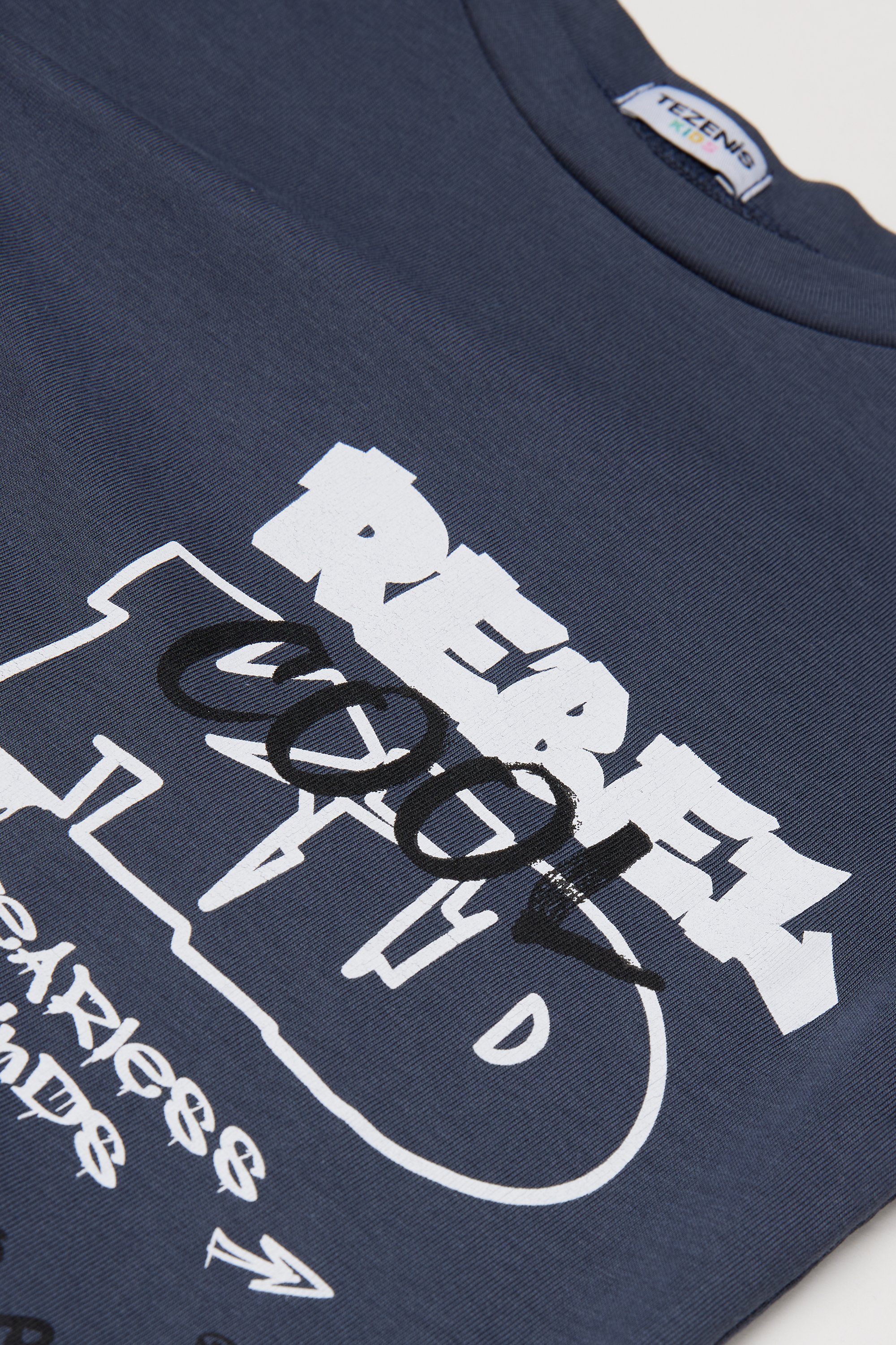 Boys&rsquo; Long Sleeve Printed Cotton Top