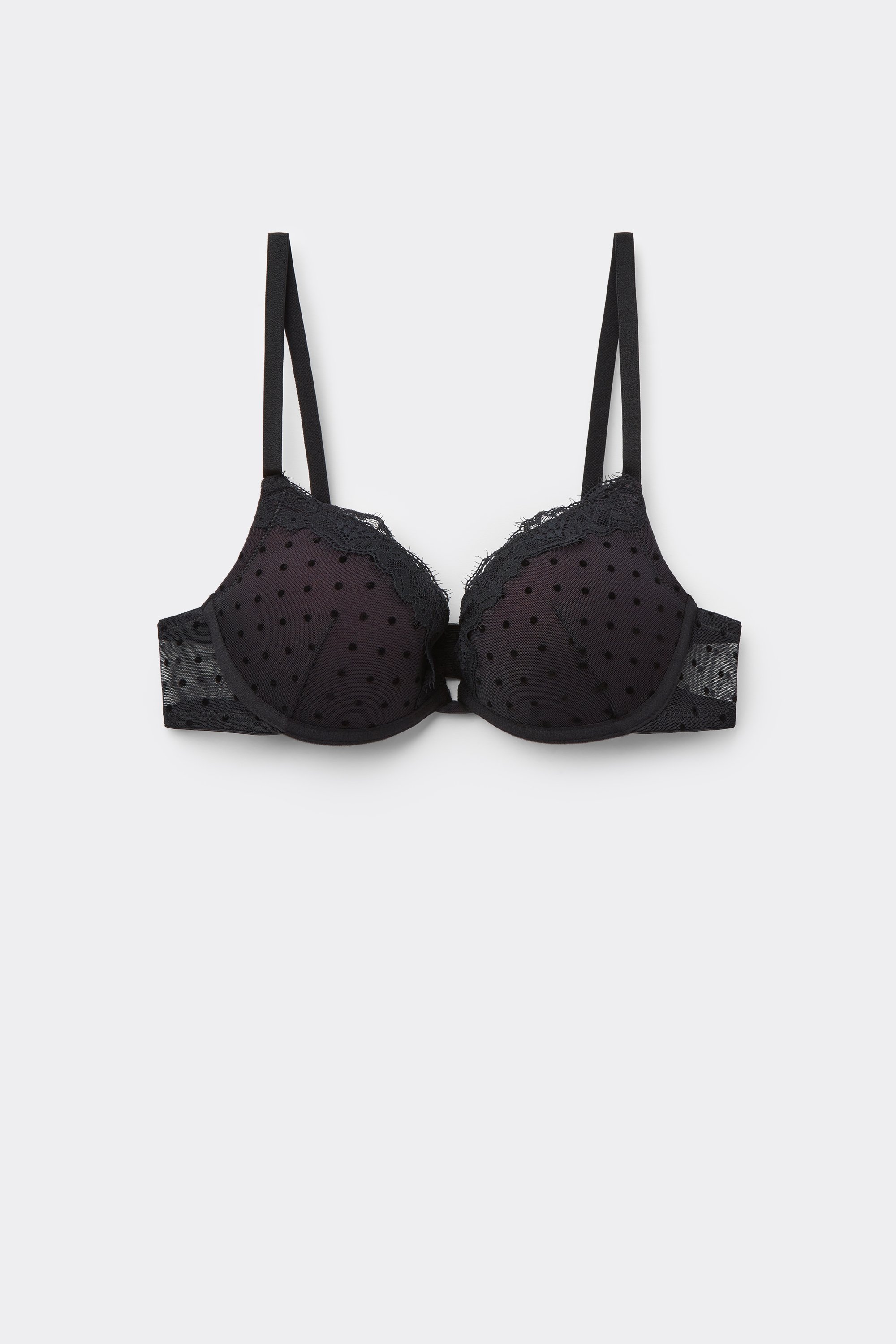 Los Angeles Petite Polka Dot Super Push-Up Bra