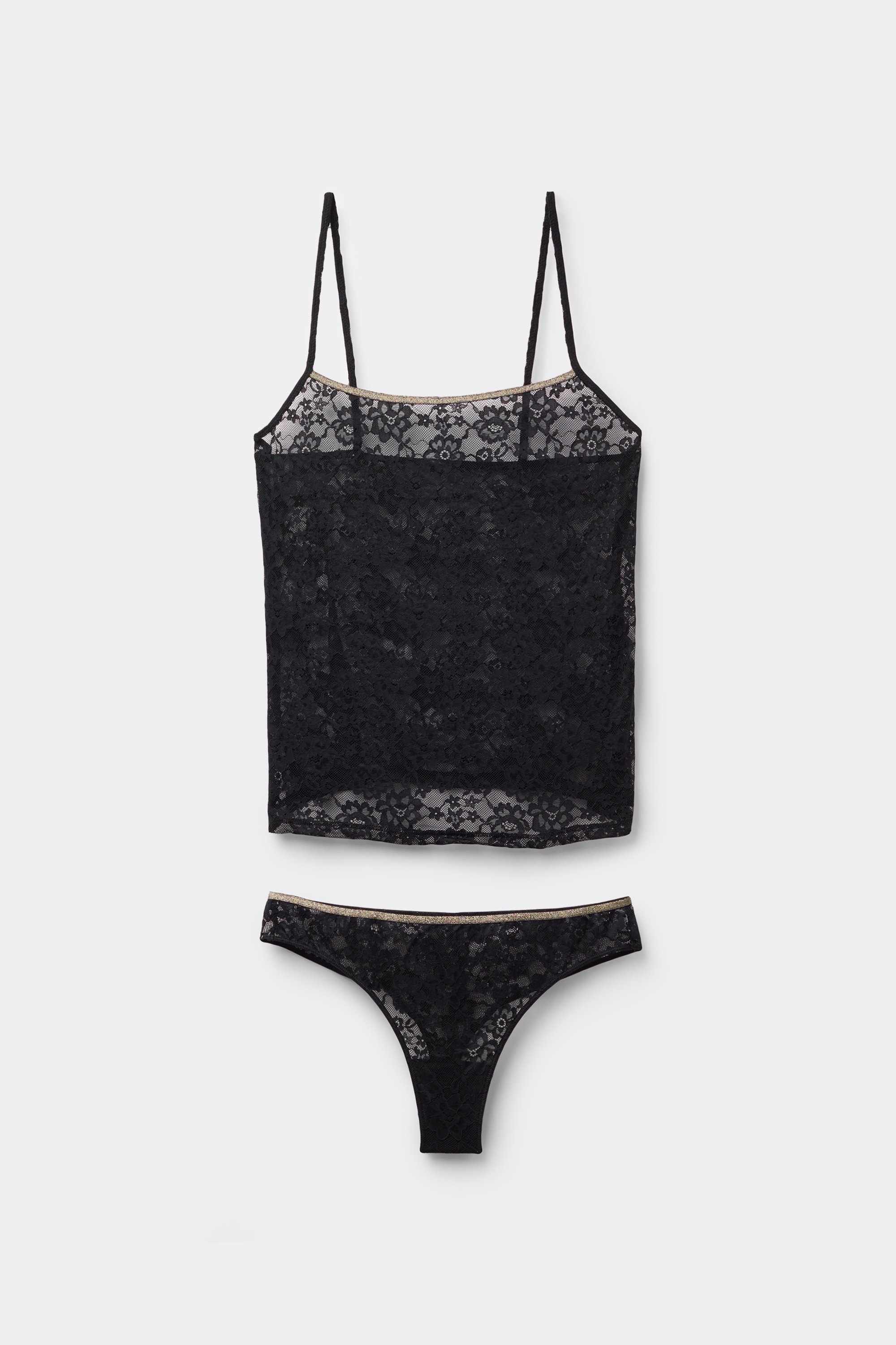 Camisole and Brazilian Panties Set