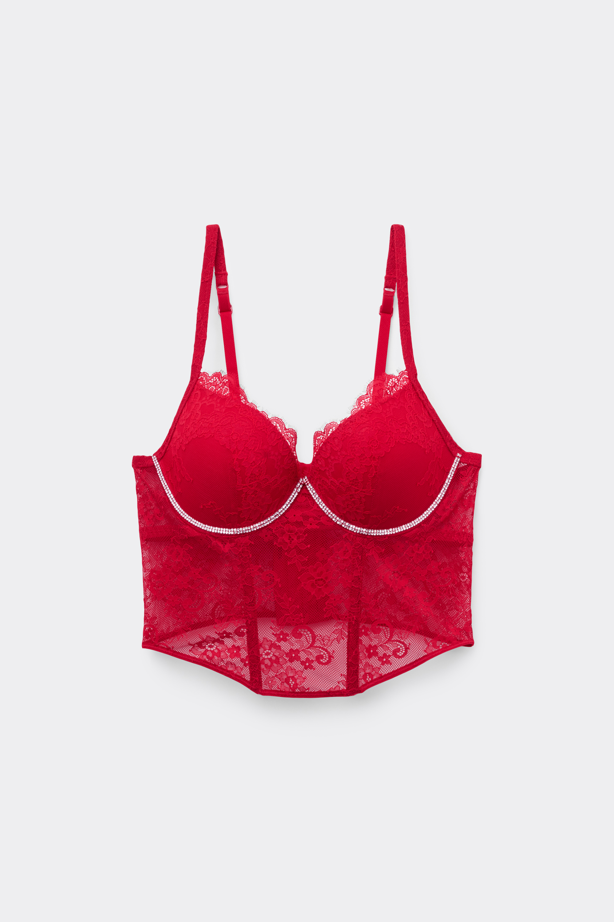 Precious Spark Push-Up Bra Top