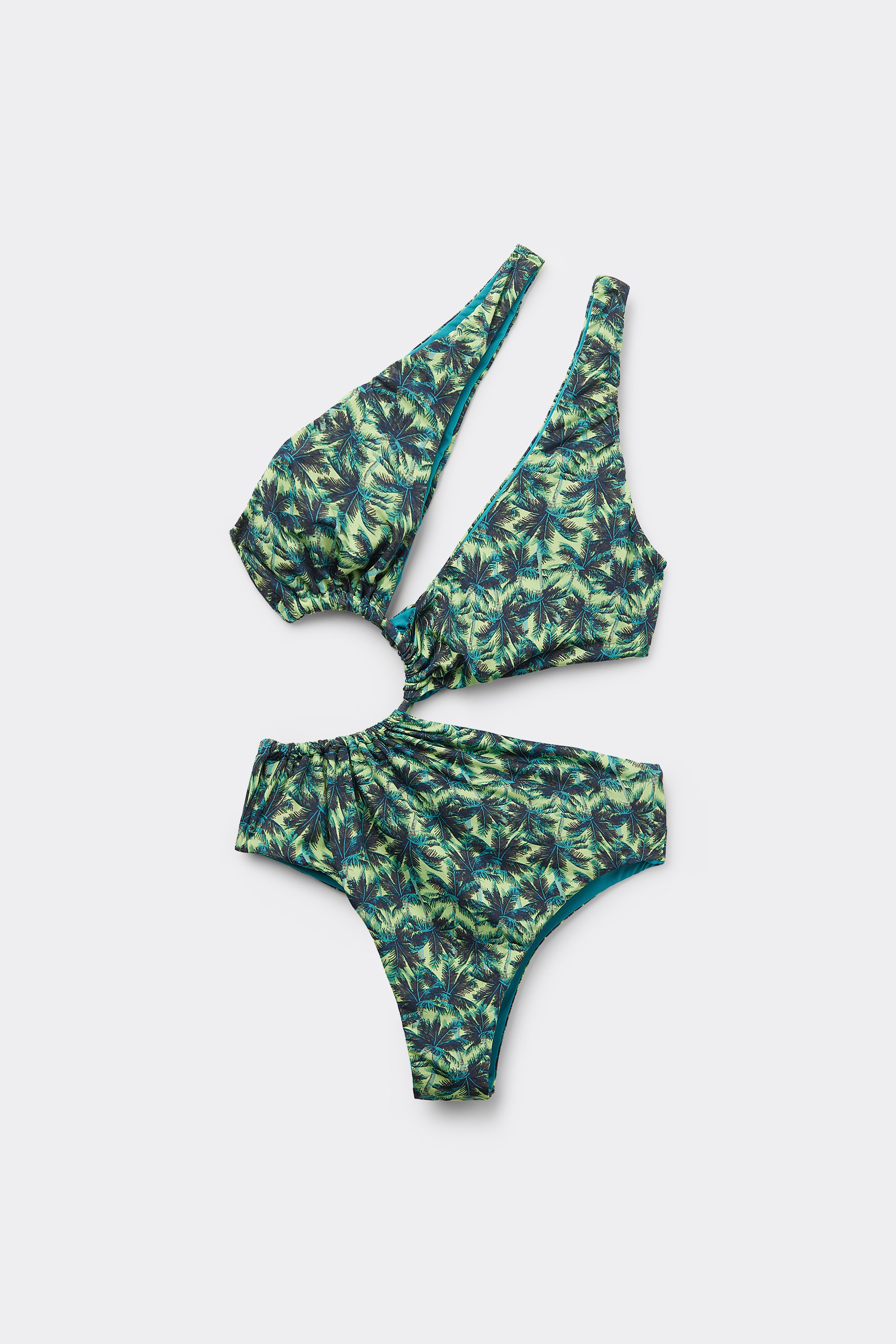 Tropic Island Cut-Out One-Piece Swimsuit
