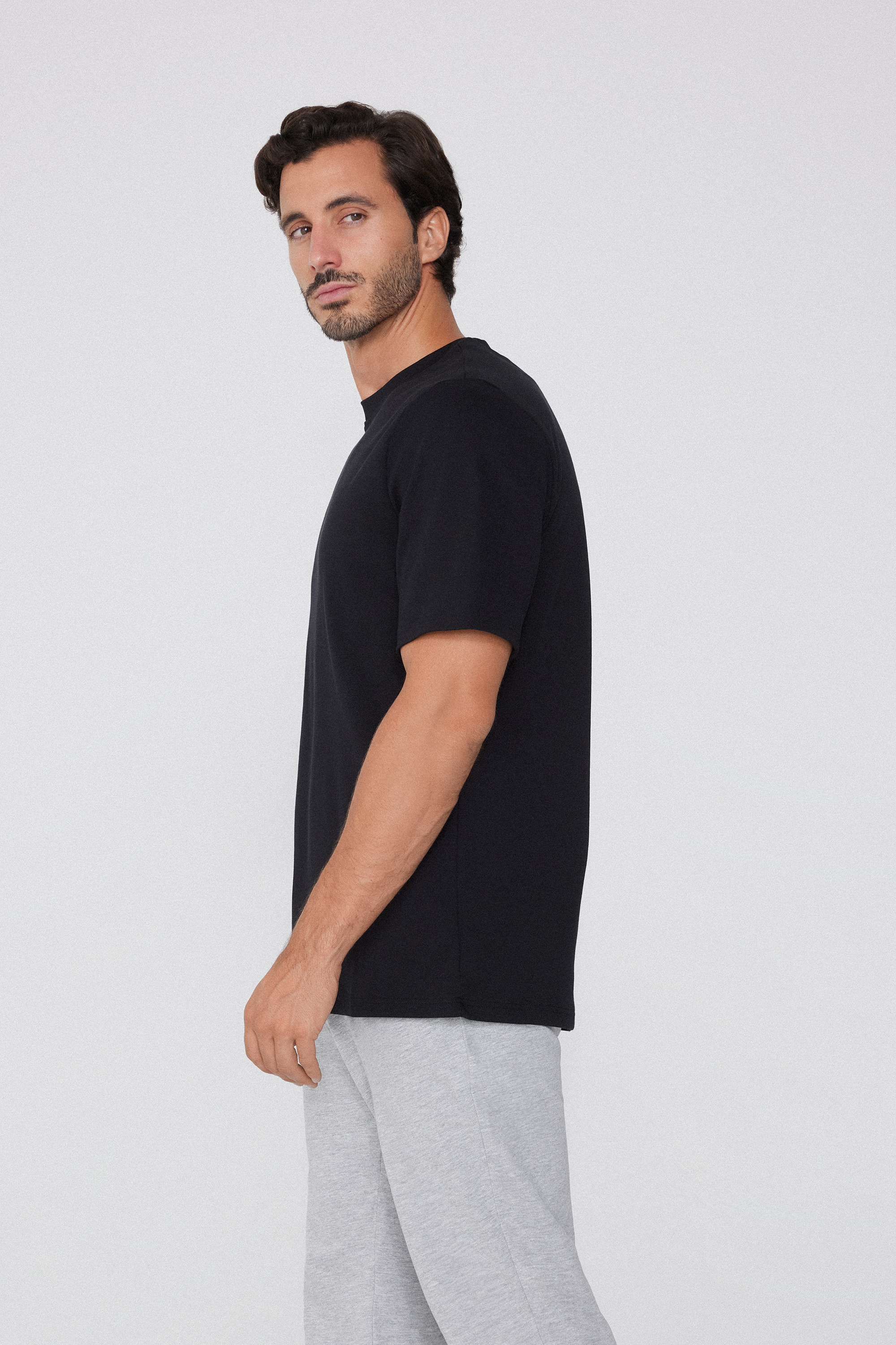 100% Heavy Cotton Crew-Neck T-Shirt