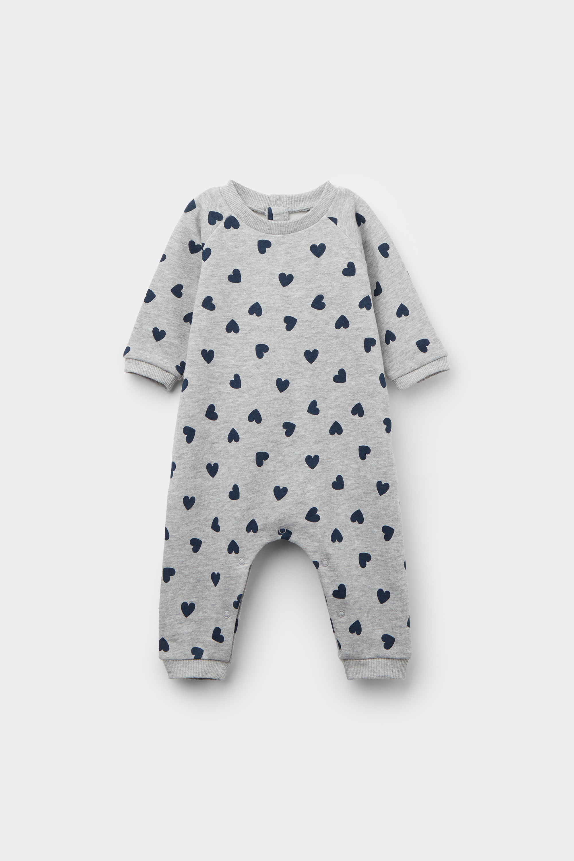 Grenouill&egrave;re B&eacute;b&eacute; Manches Longues en Molleton de Coton &Eacute;pais