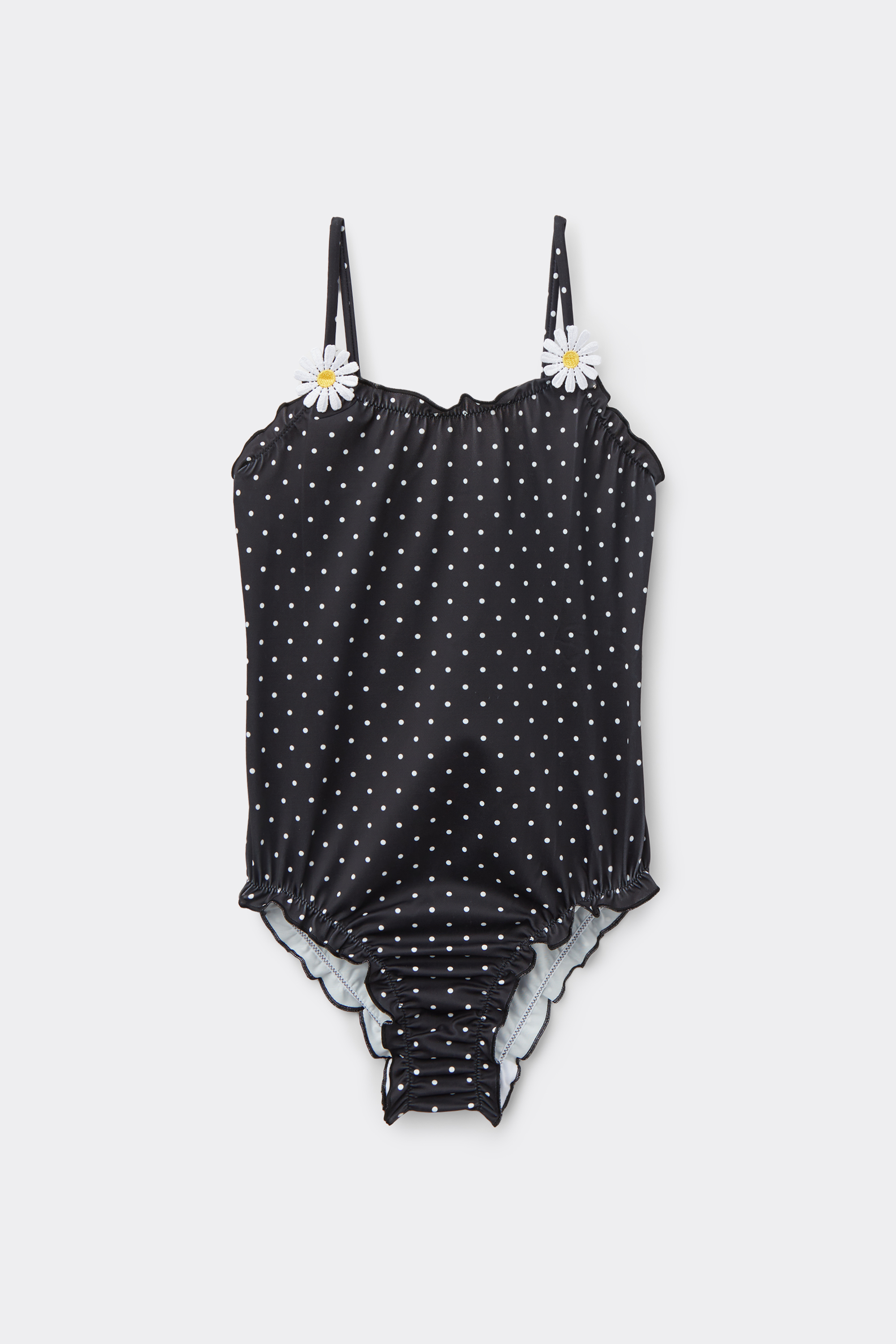 Girls&rsquo; Polka Dot One-Piece Swimsuit