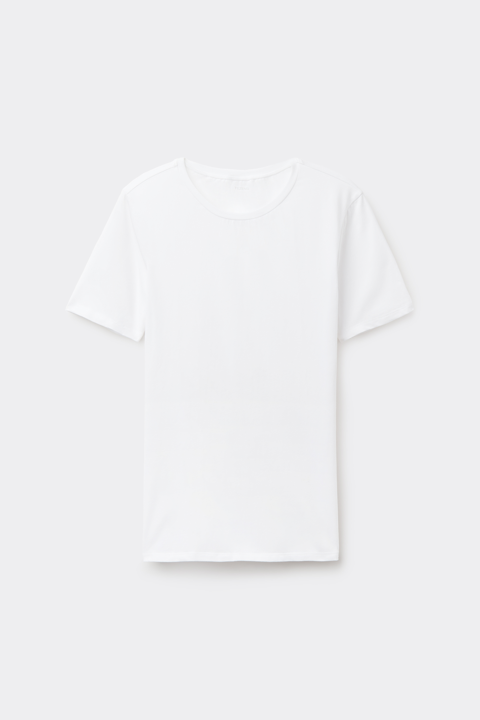Organic Stretch Cotton Crewneck T-Shirt