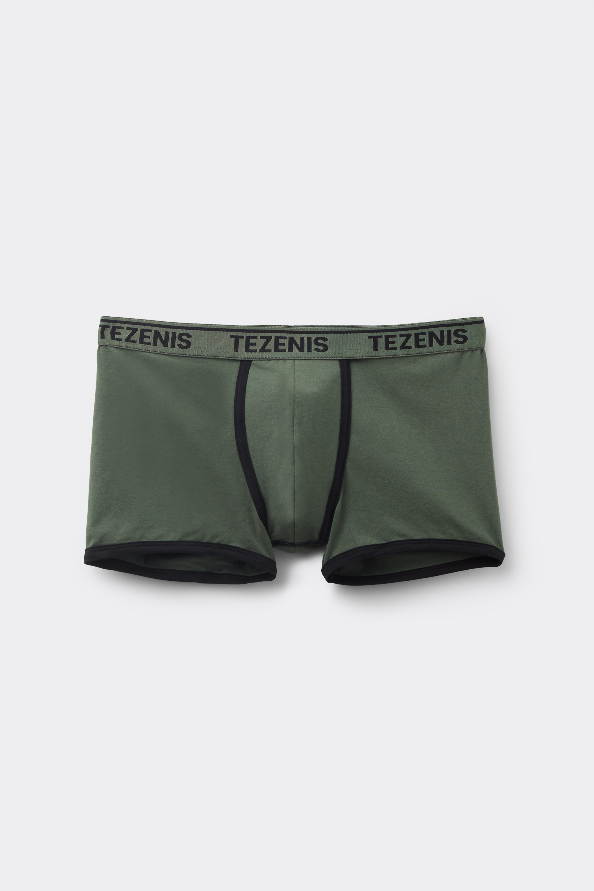 Organic Cotton Logo Boxer Briefs with Contrasting Edging