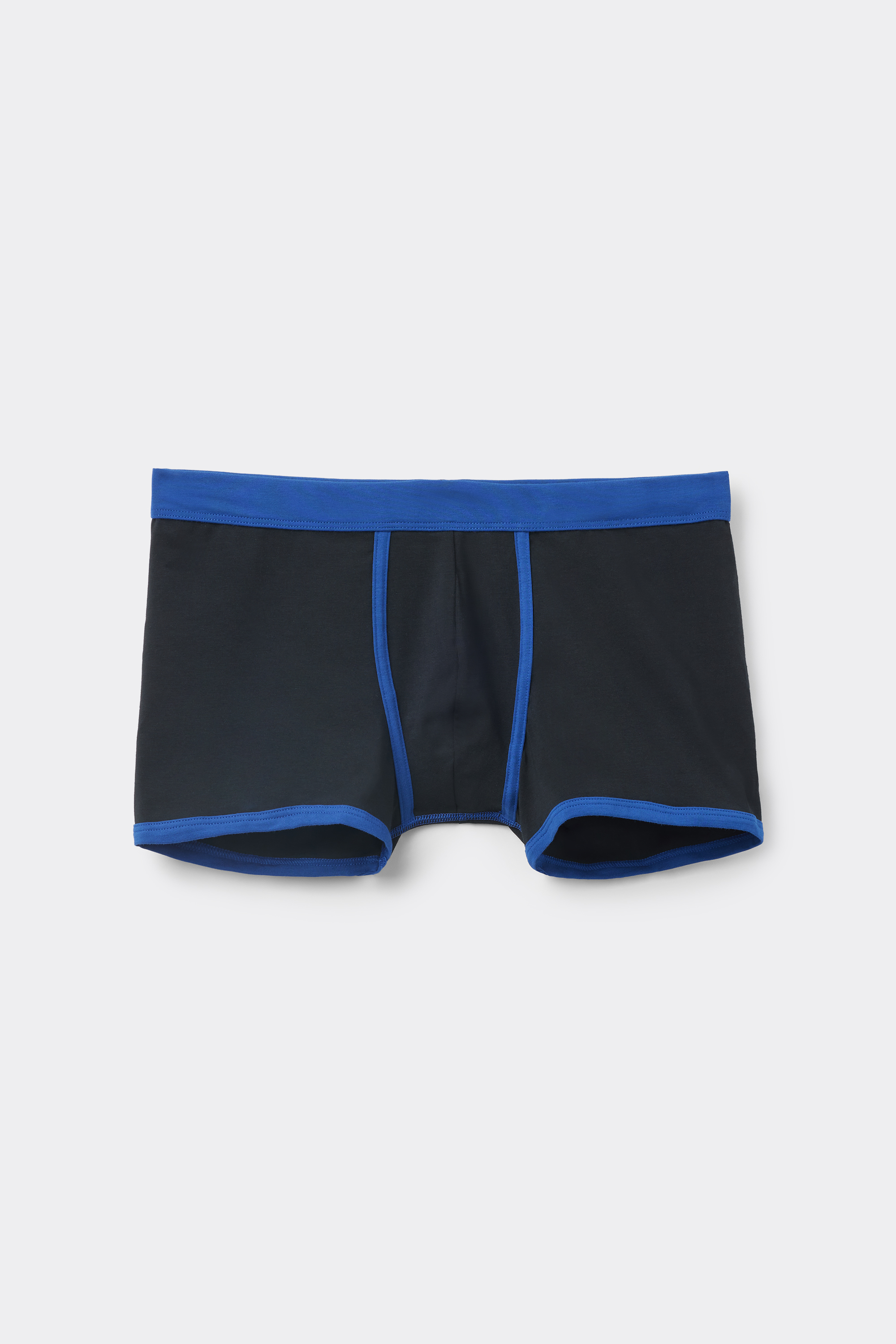 Basic Two-Tone Cotton Boxers