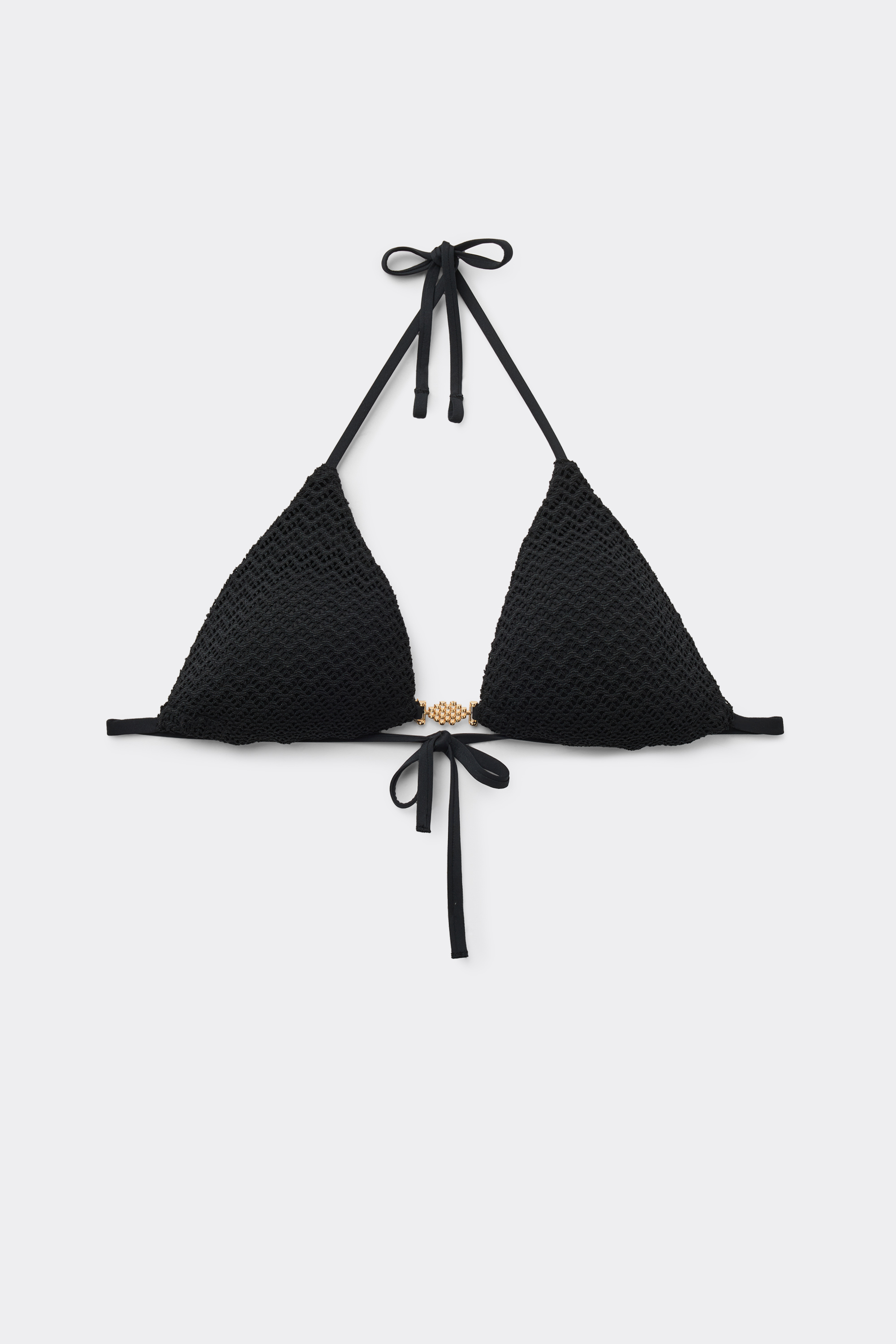 Top Bikini Tri&aacute;ngulo Relleno Ligero Jewel Net