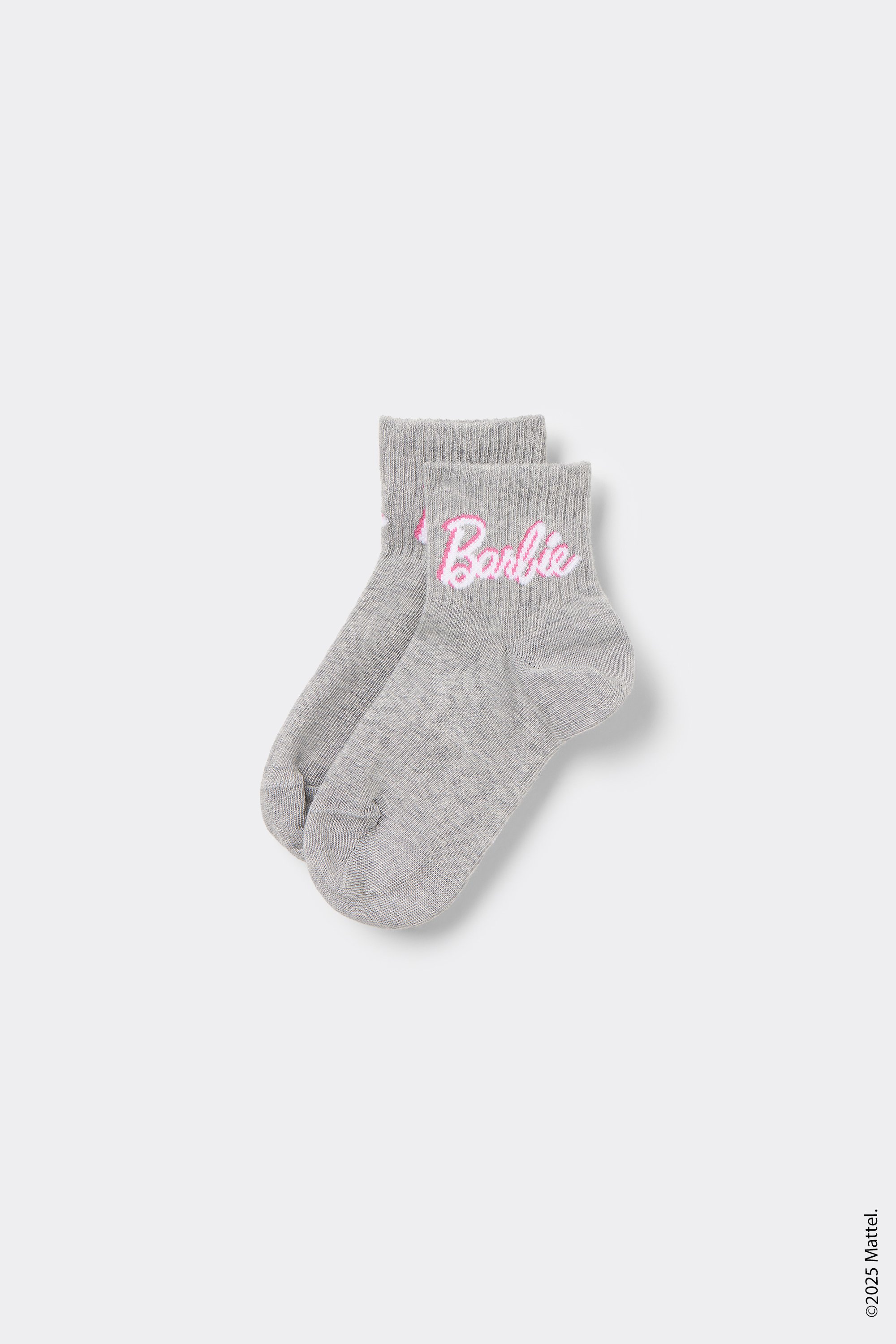 Girls&rsquo; Barbie Print Short Sport Socks