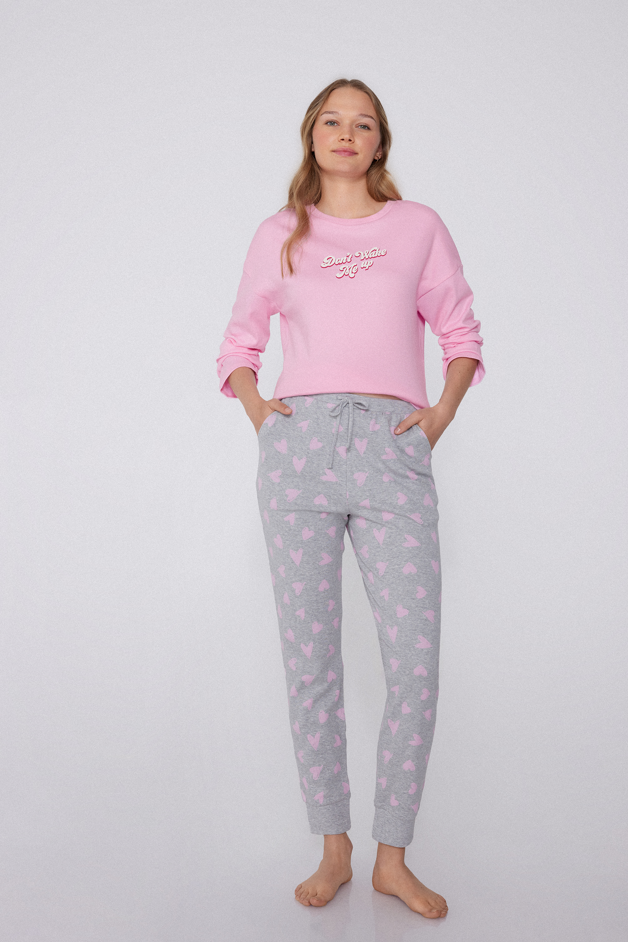 Heavy Printed Cotton Joggers