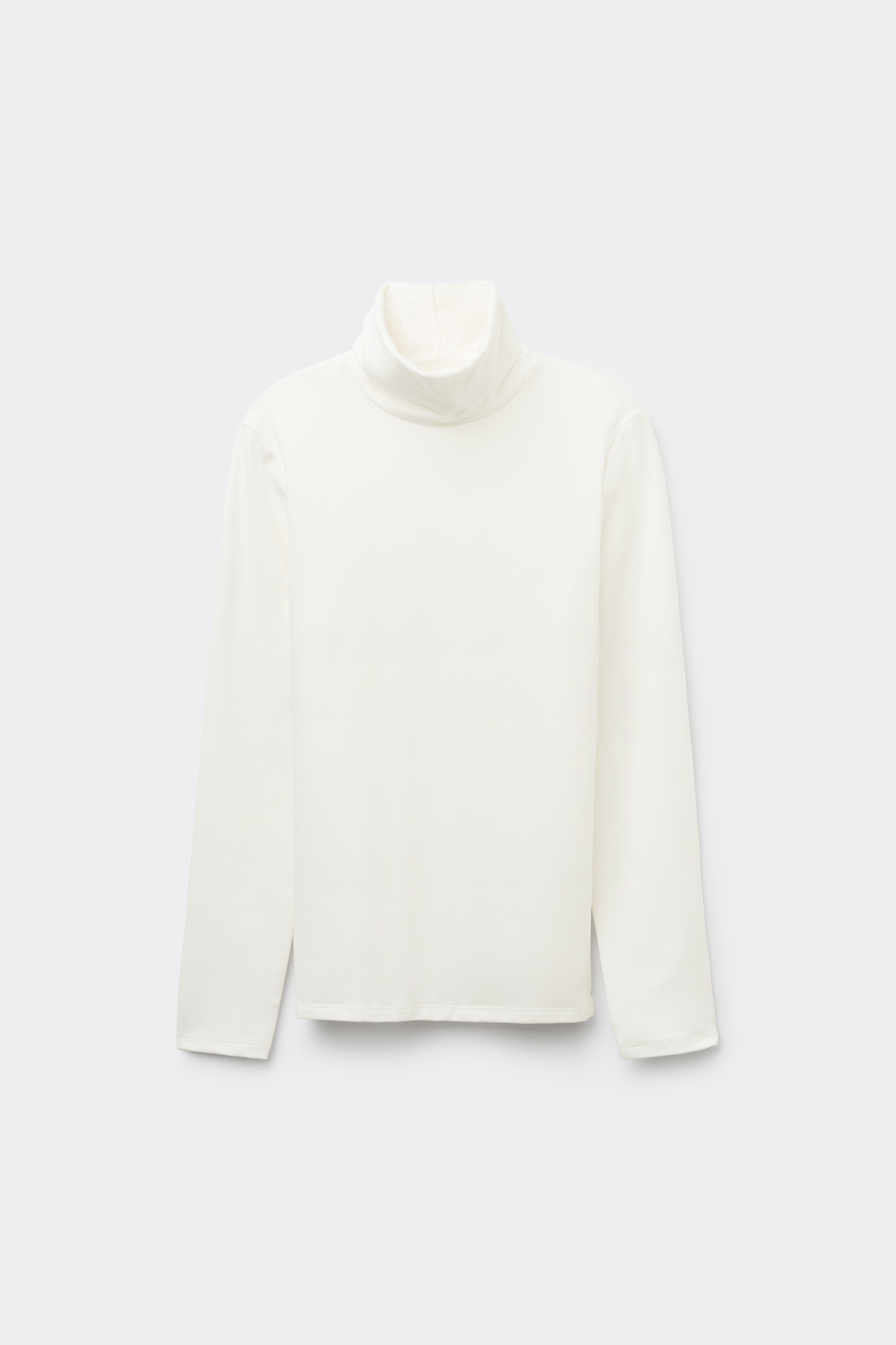 Thermal Modal and Cotton Turtleneck Top