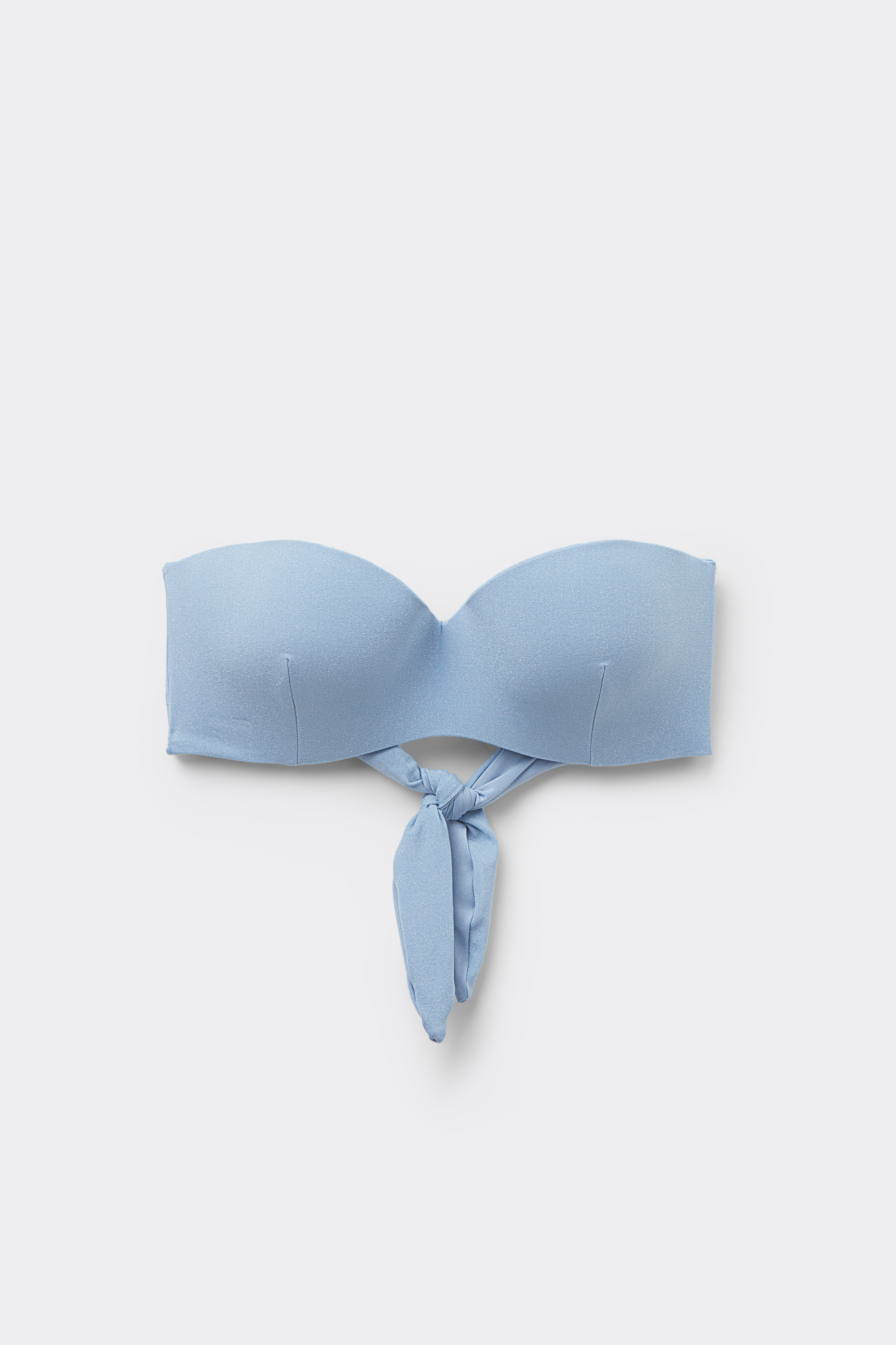 Sparkling Diva Padded Bandeau Bikini Top