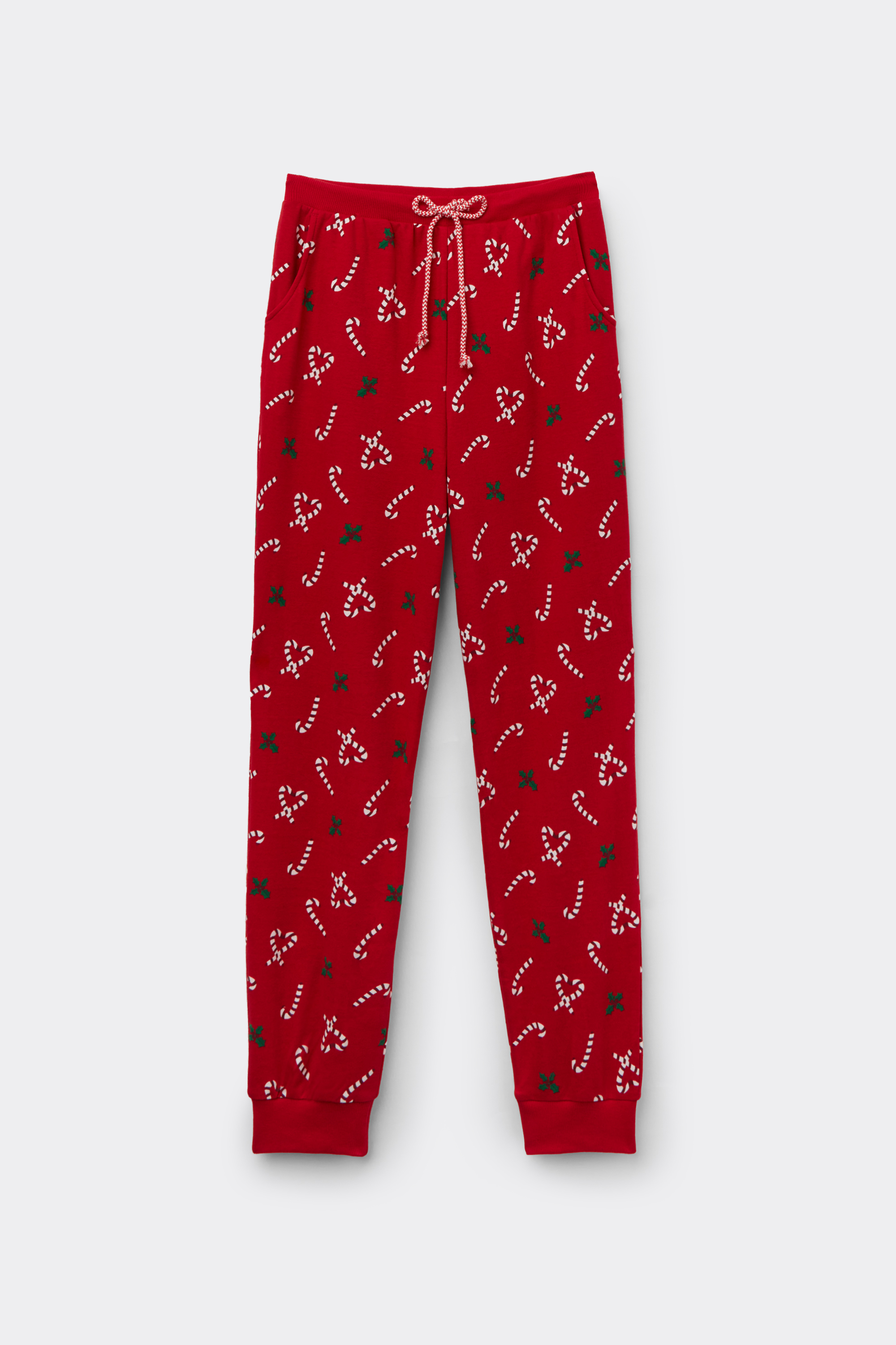 Printed Heavy Cotton Jogger Pants