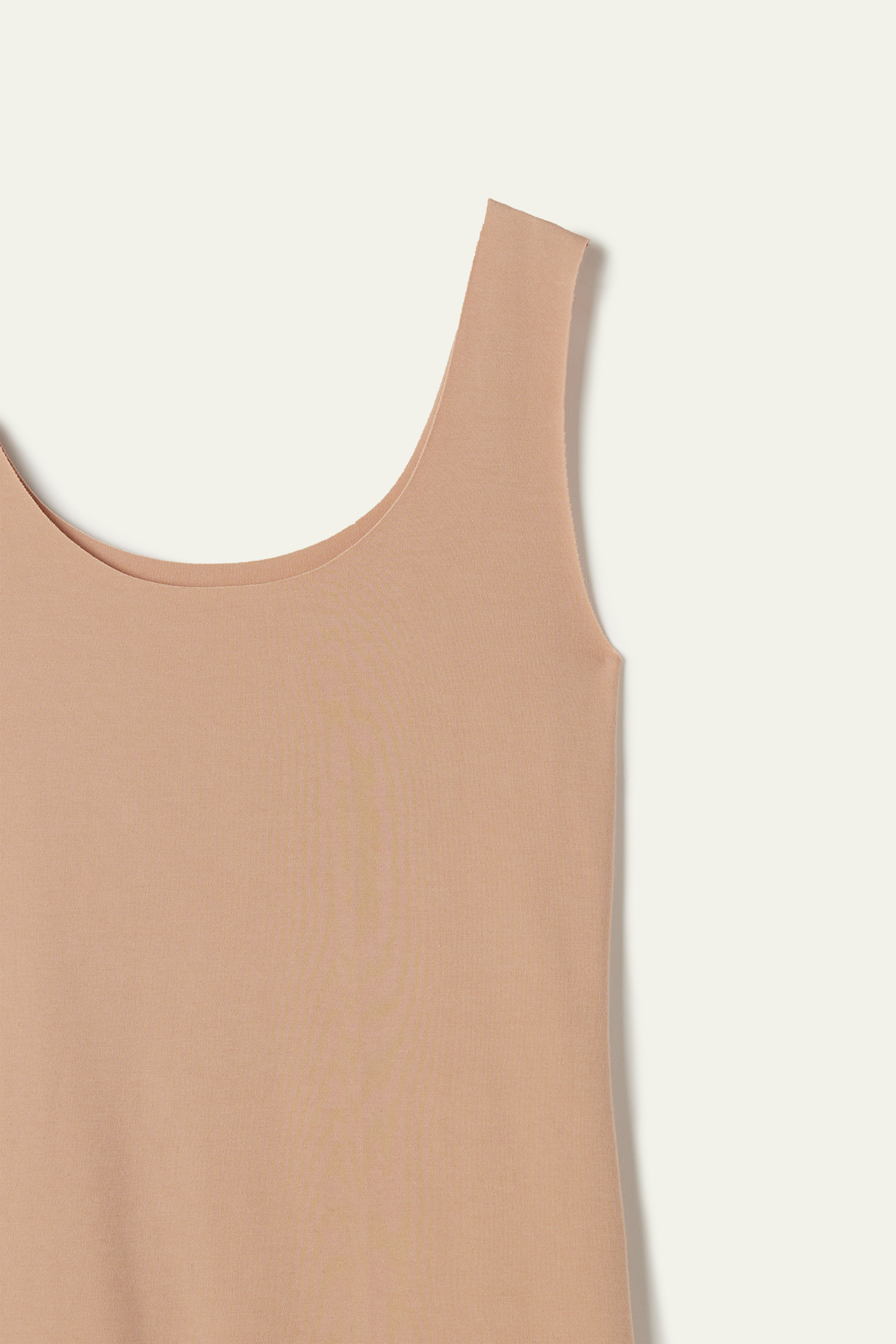 Laser-Cut Organic Cotton Tank Top