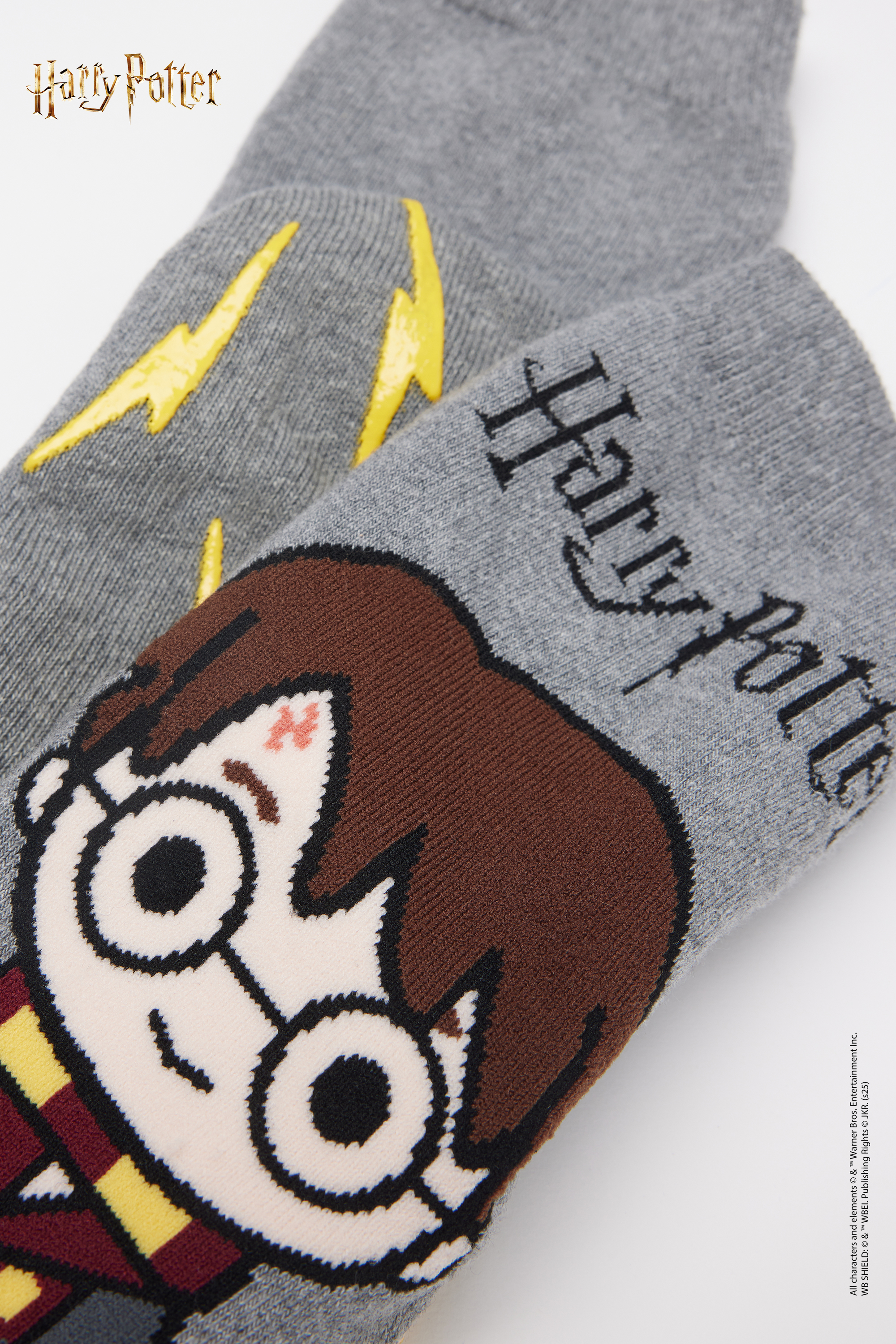 Men&rsquo;s Short Non-Slip Harry Potter Socks