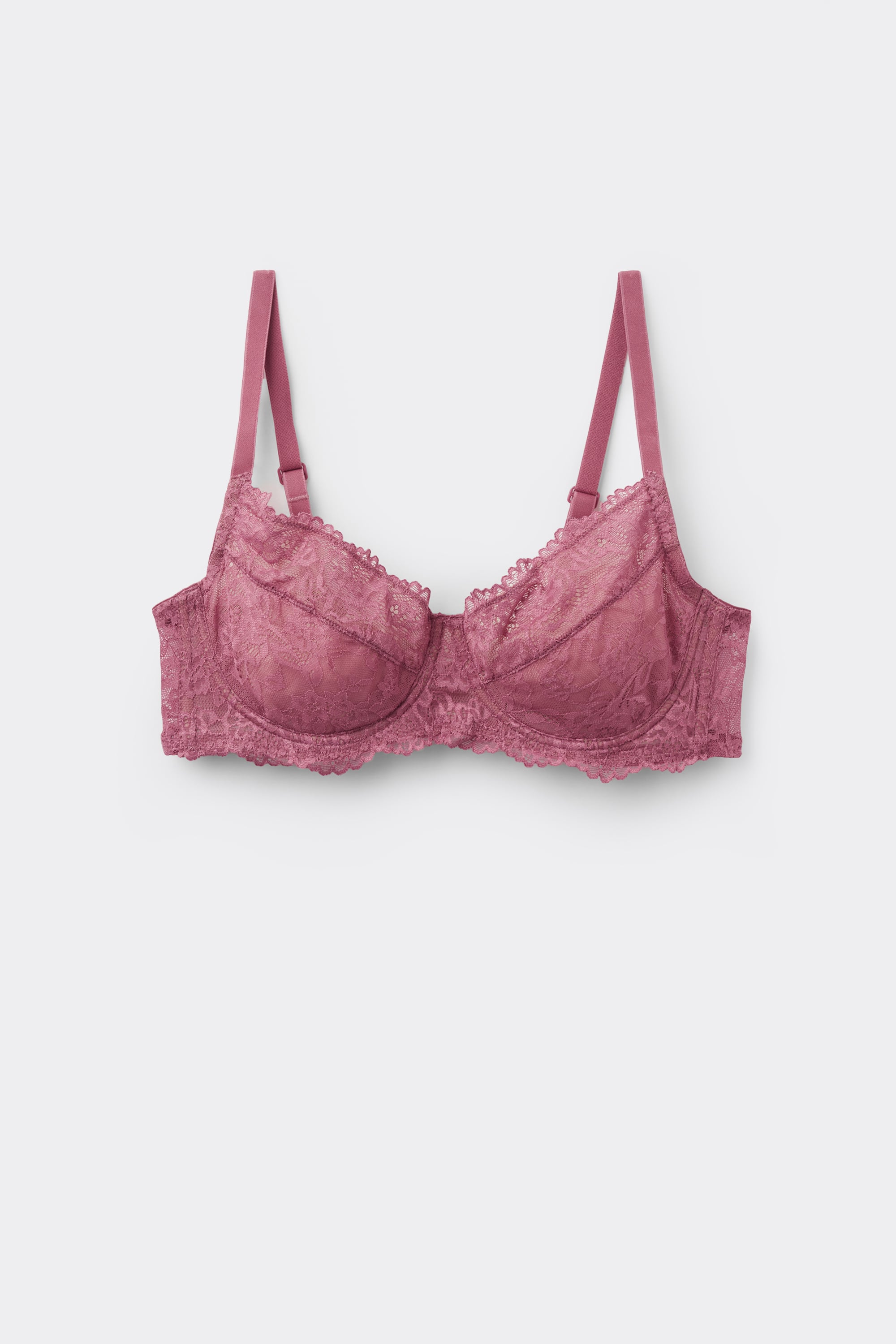 Paris Recycled Lace Unpadded Balconette Bra