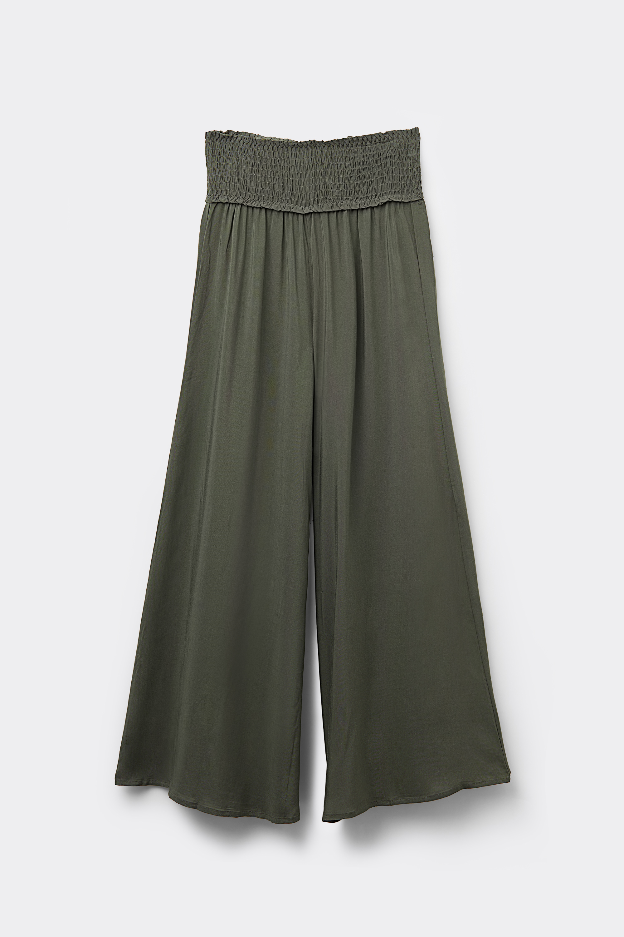 Platnene Hlače S Cik-Cak &Scaron;avom