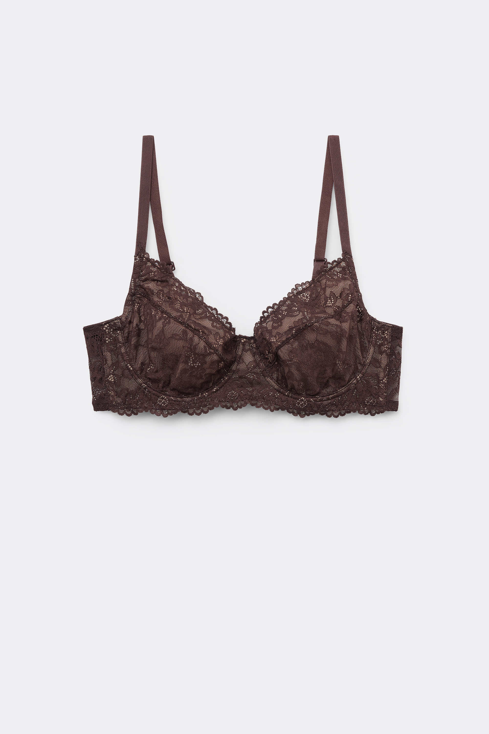 Paris Recycled Lace Unpadded Balconette Bra