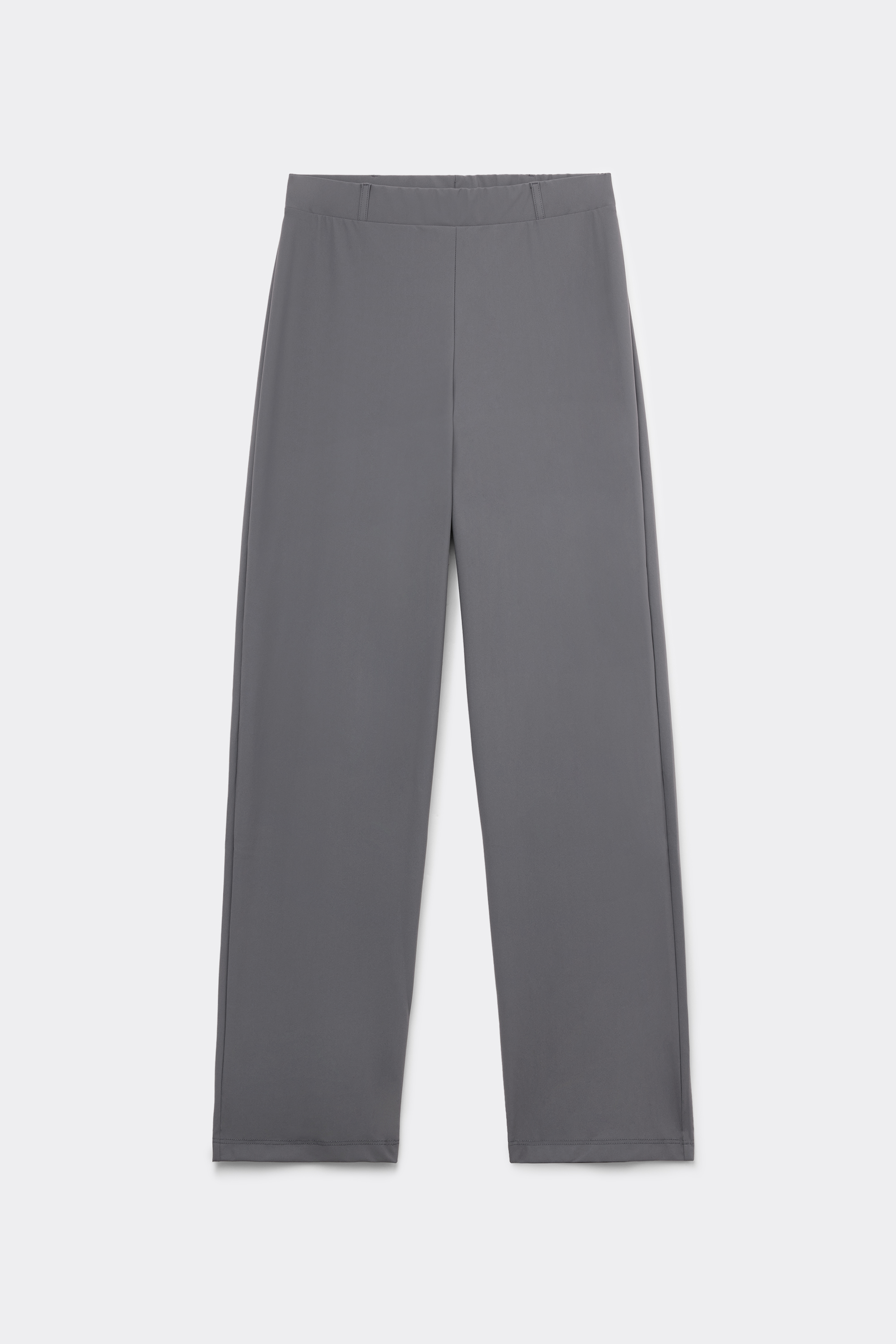 Lange Zigarettenhose aus Easy-Fit-Mikrofaser