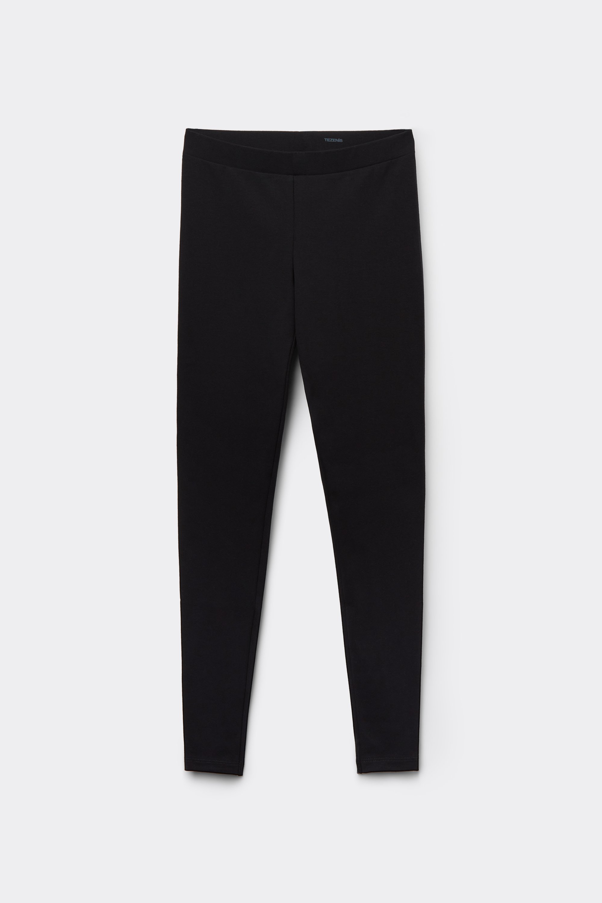 Basic-Leggings mit Baumwolle
