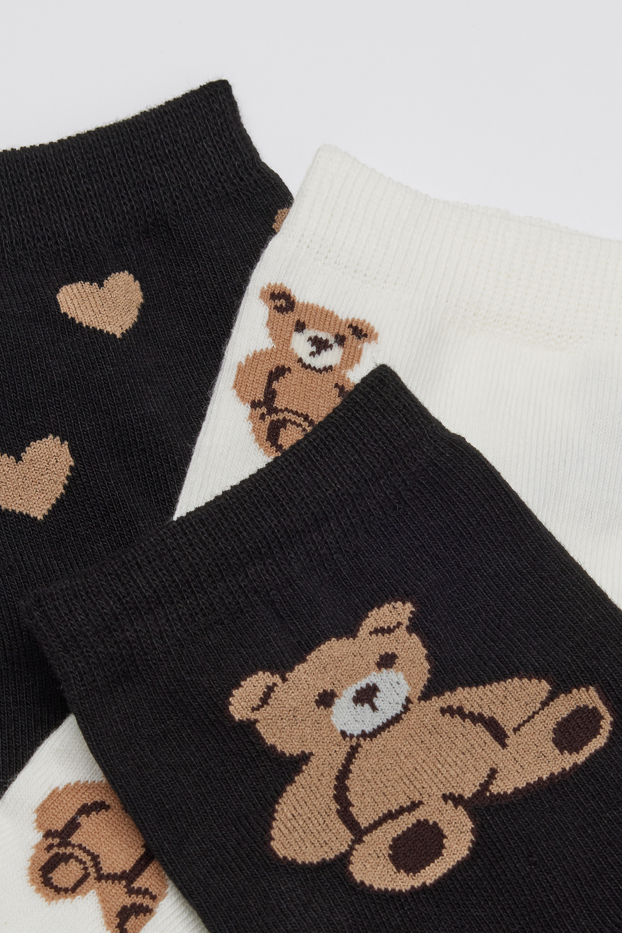 3 Perechi Șosete Scurte Bumbac Model Damă