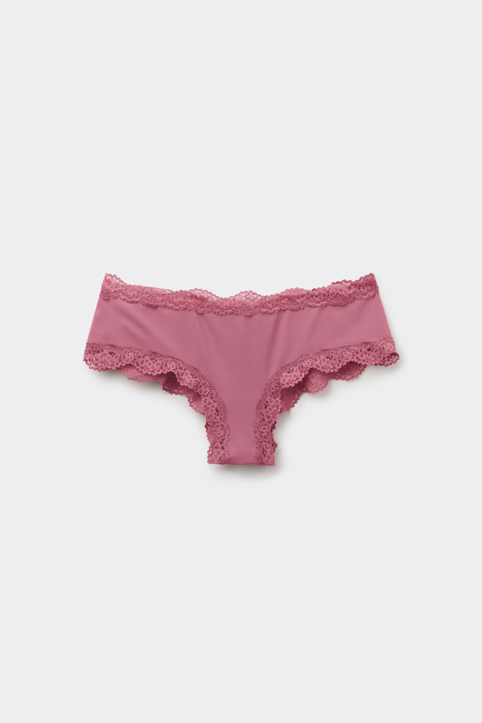 Culotte Br&eacute;silienne Microfibre et Dentelle Recycl&eacute;e