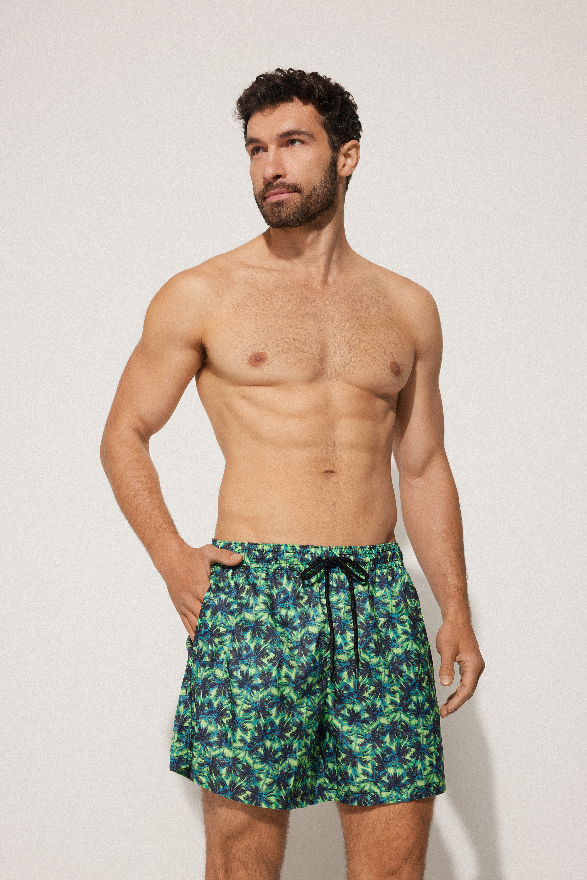 Printed Swimming Shorts