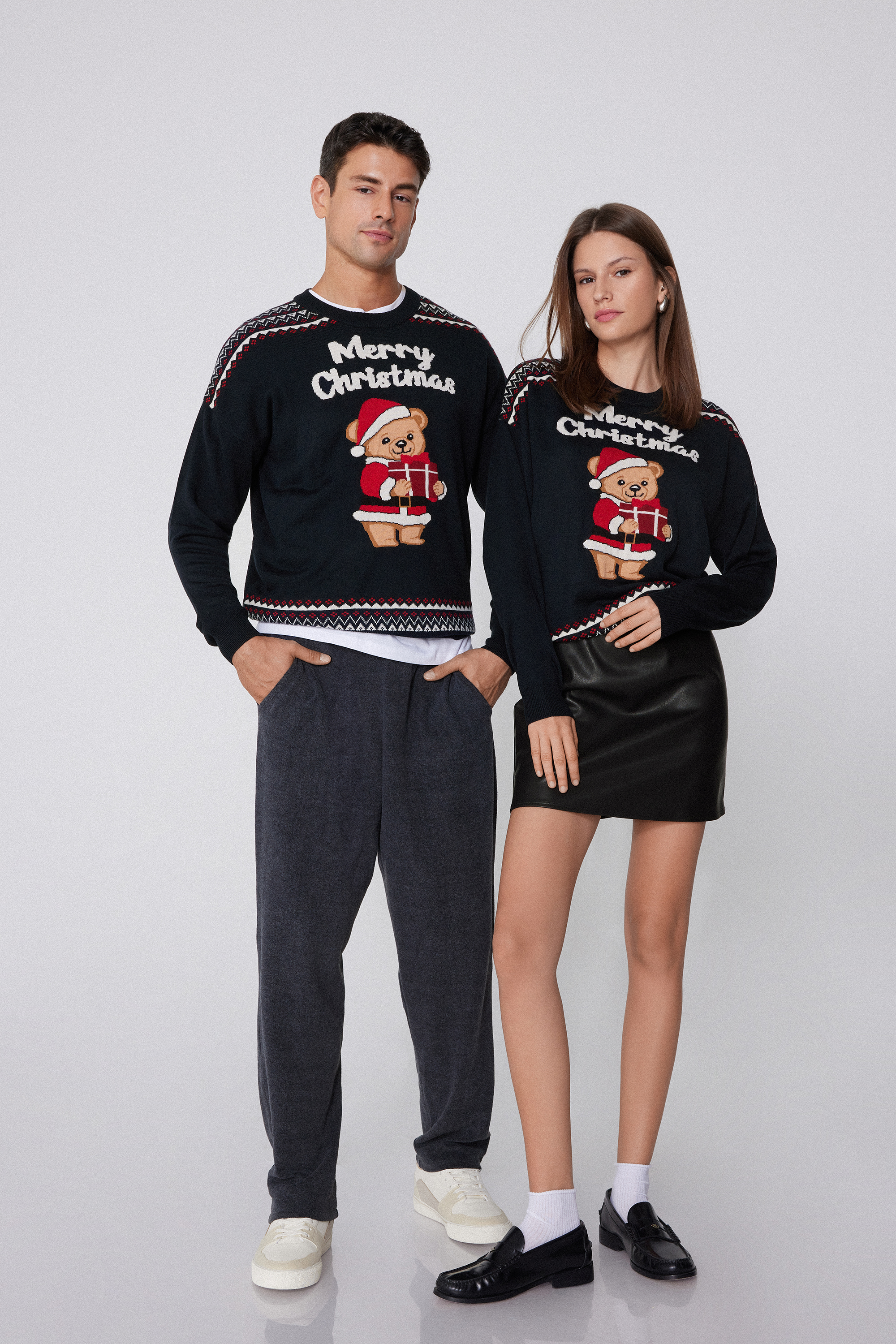 Unisex Crew-Neck Christmas Sweater