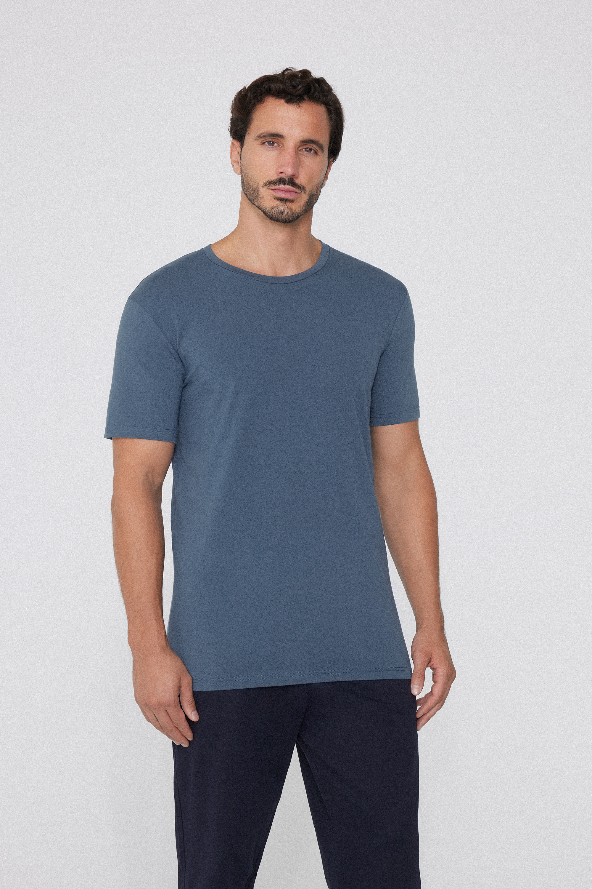 Organic Stretch Cotton T-Shirt