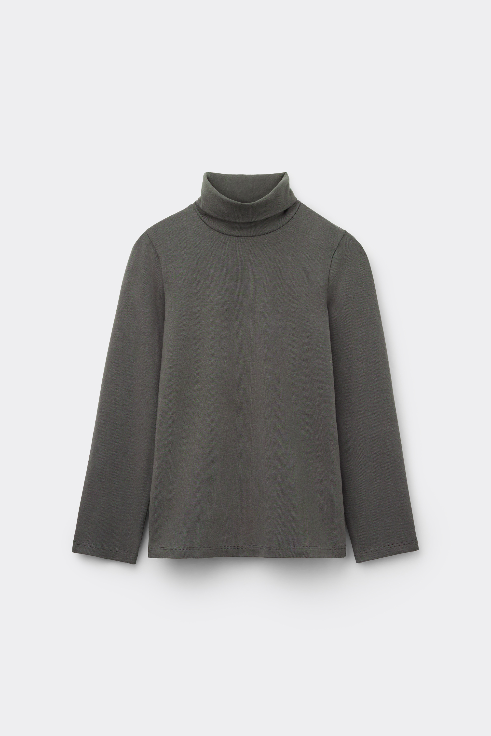 Kids&rsquo; Unisex Long-Sleeved Polo Neck Thermal Cotton Top