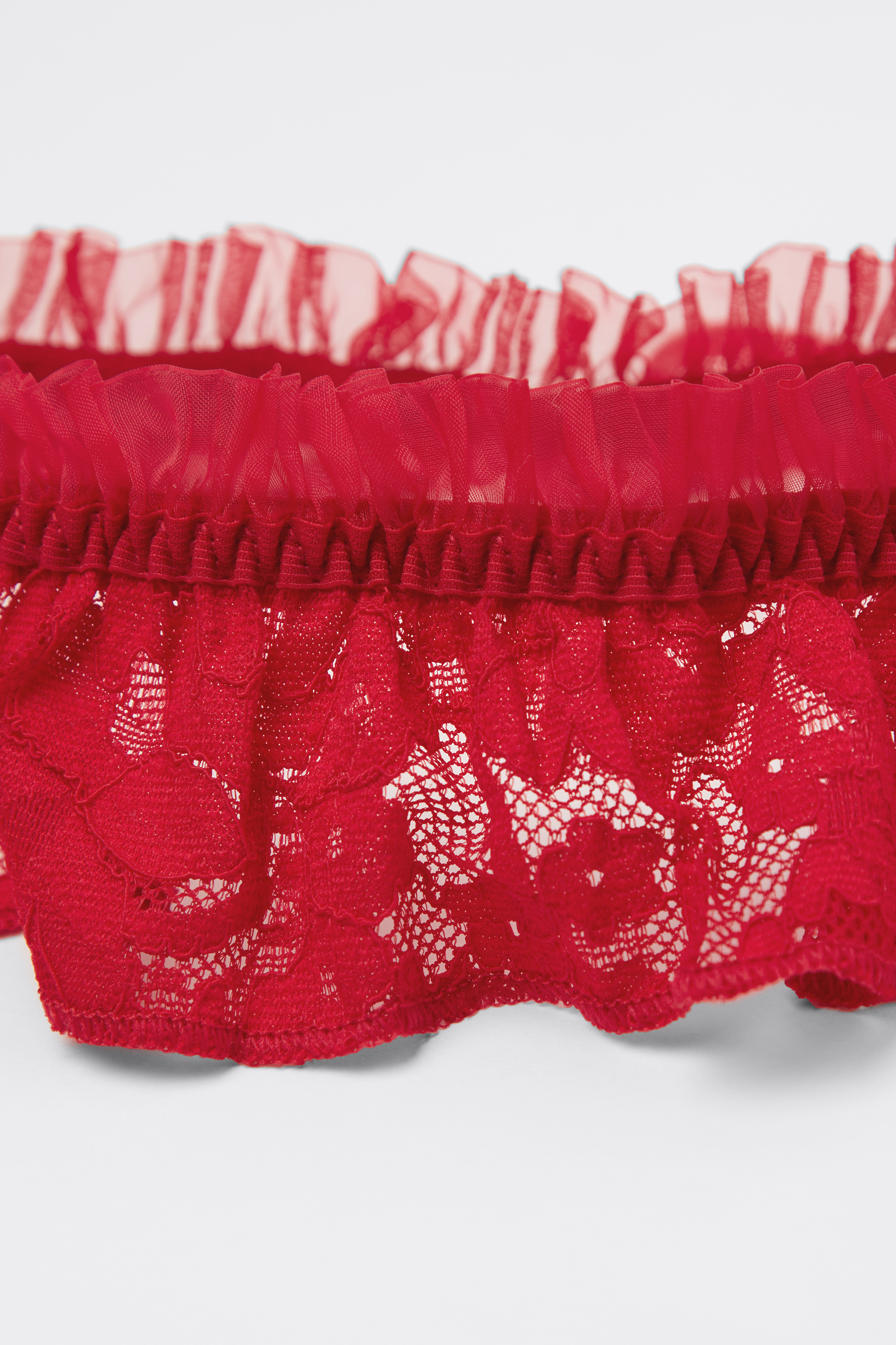 Red Romantic Fantasy Garter