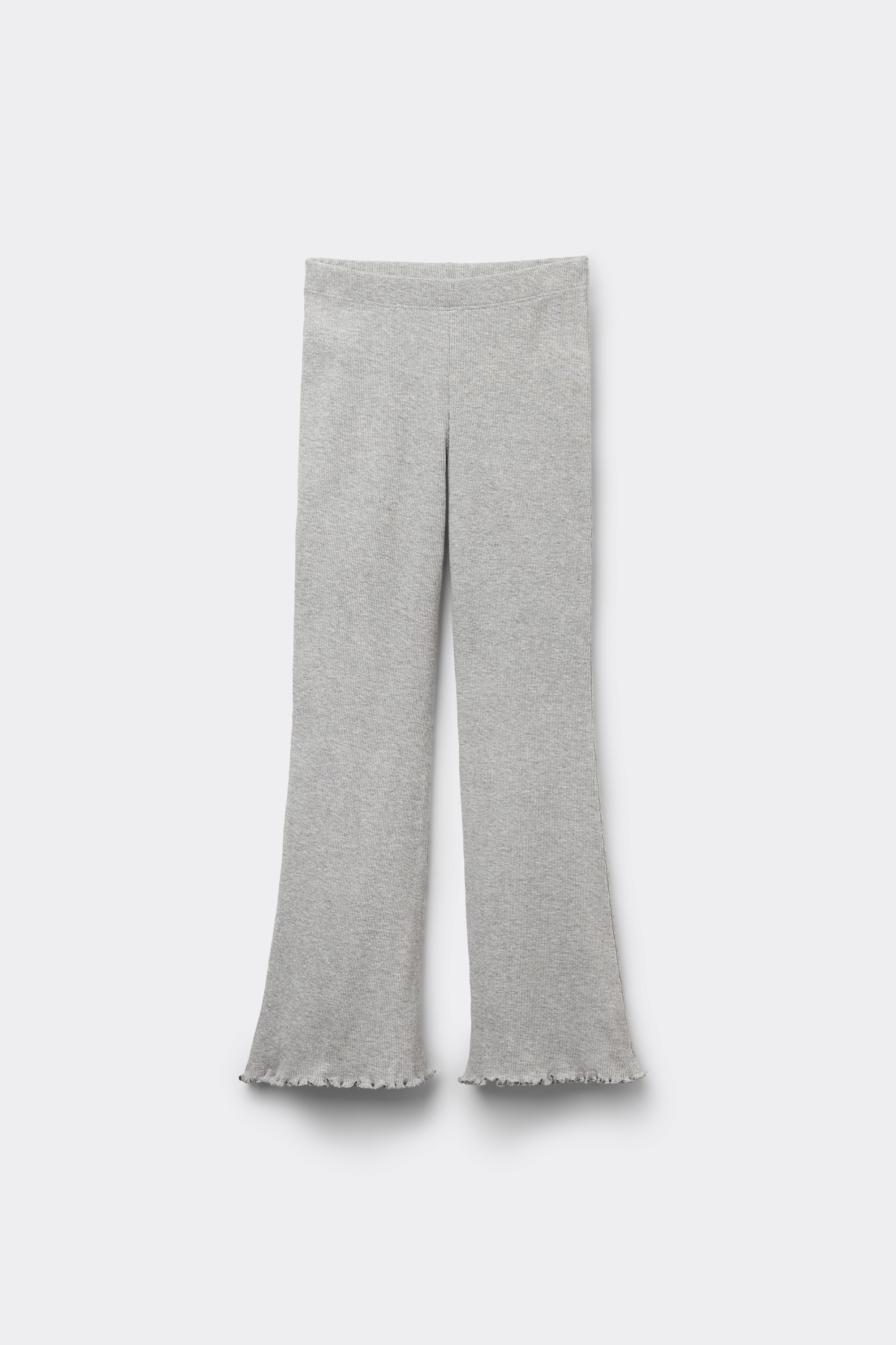 Legging Fille &Eacute;vas&eacute; &agrave; Bords-C&ocirc;tes