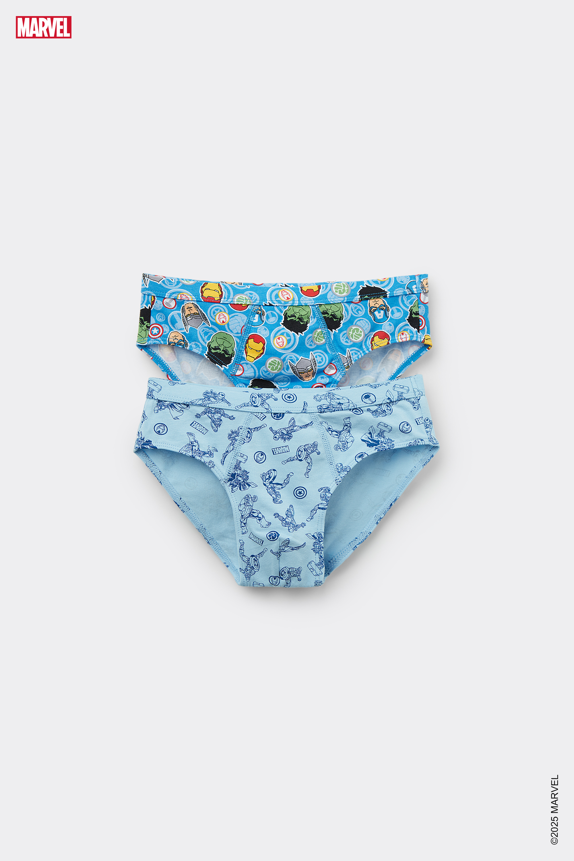 2 Parells de Cal&ccedil;otets de Cot&oacute; Nen Marvel Avengers