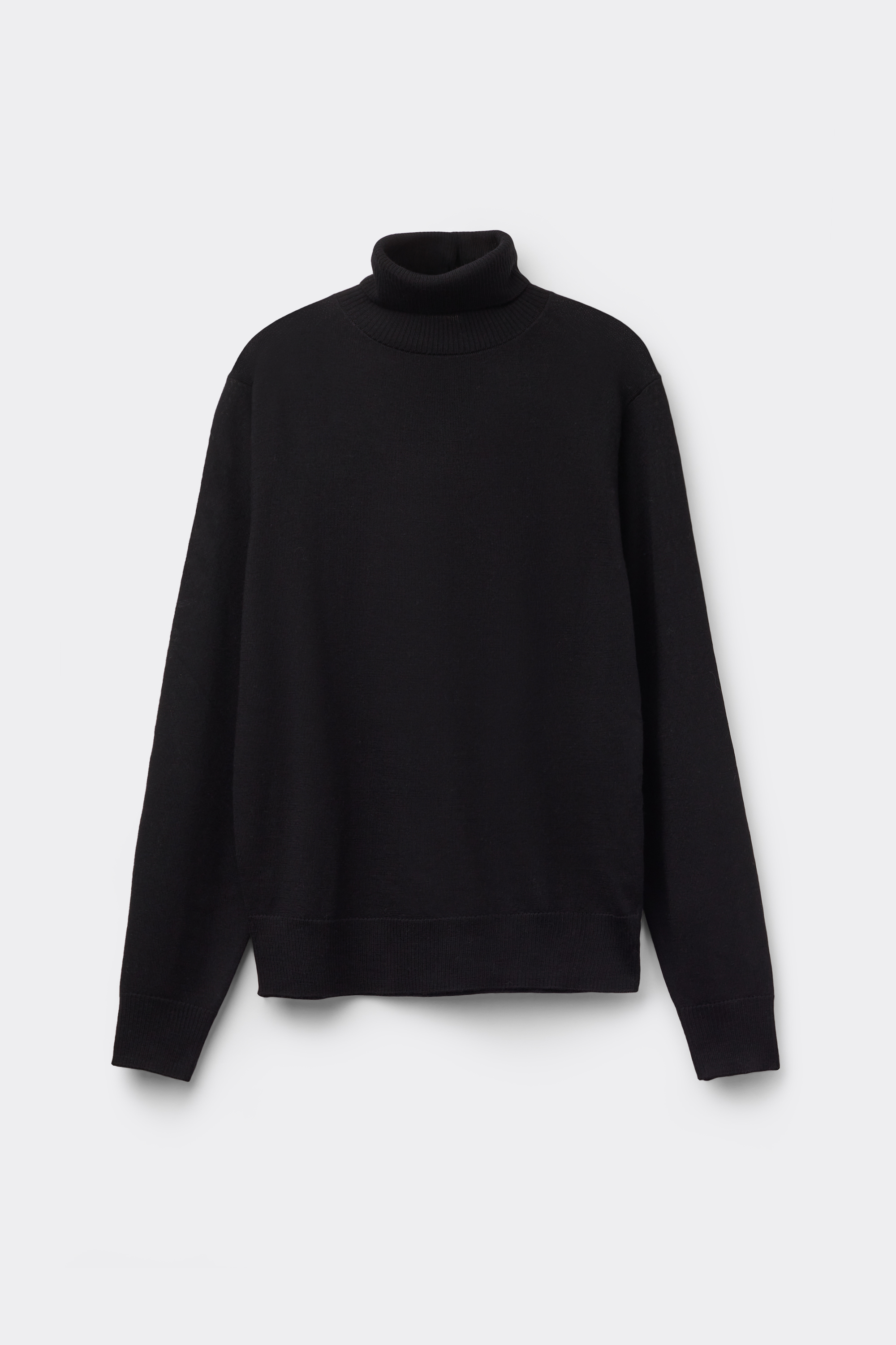 Topla Majica Povi&scaron;enog Ovratnika, 100% Merino Vuna