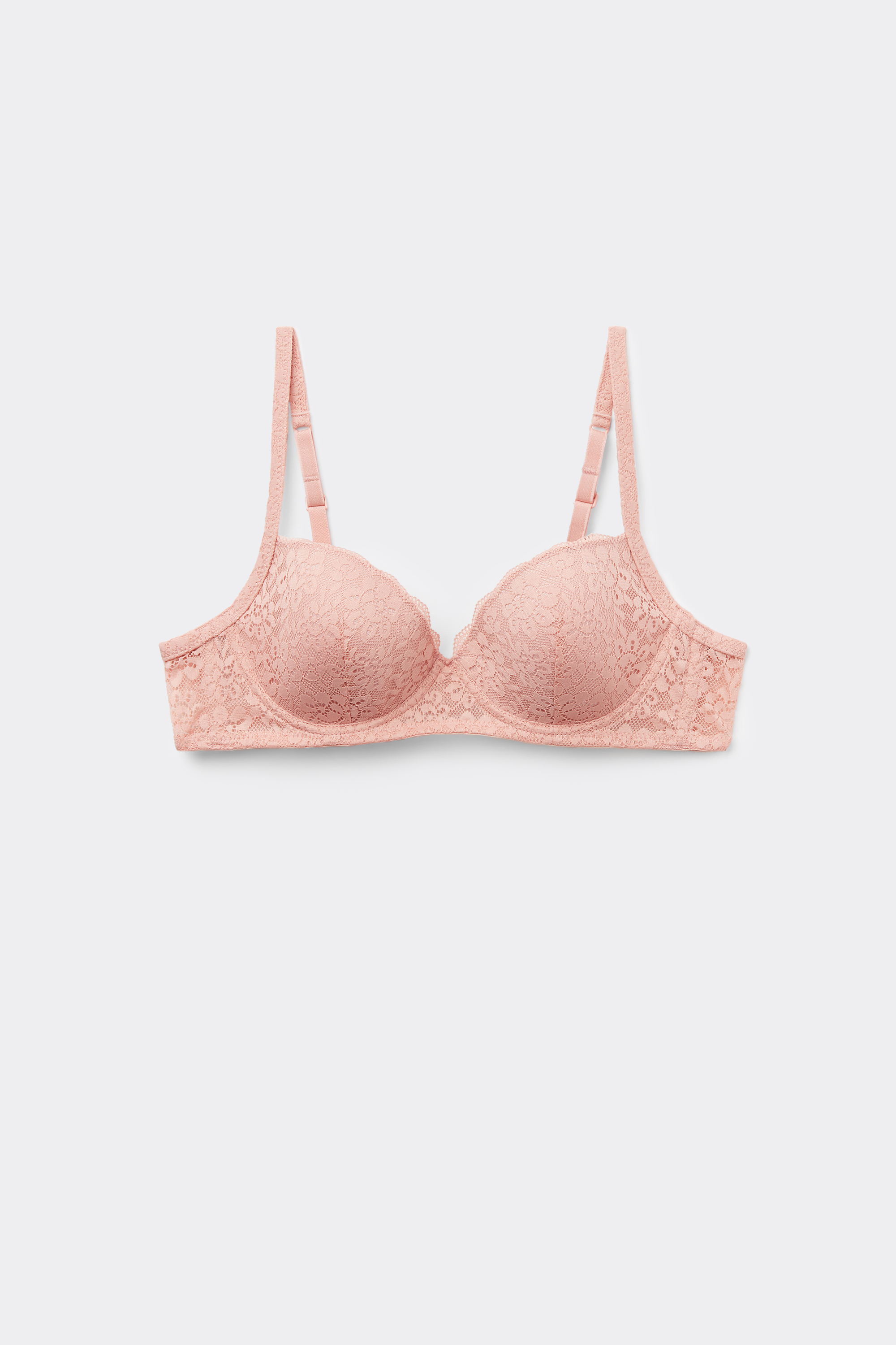 Wien Recycled Lace Slightly Padded Balconette Bra