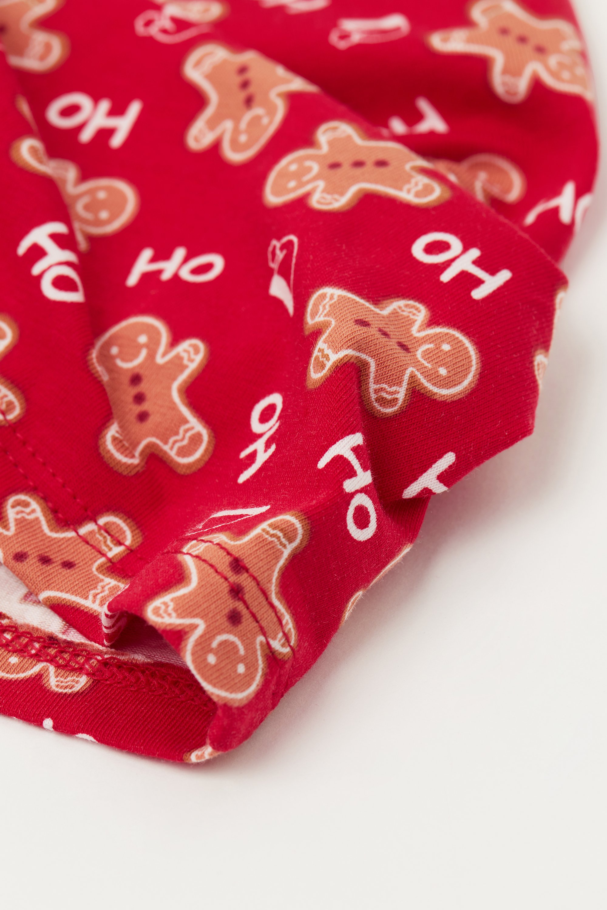 Children's Unisex Christmas Print Cotton Camisole with Wide Shoulder Straps