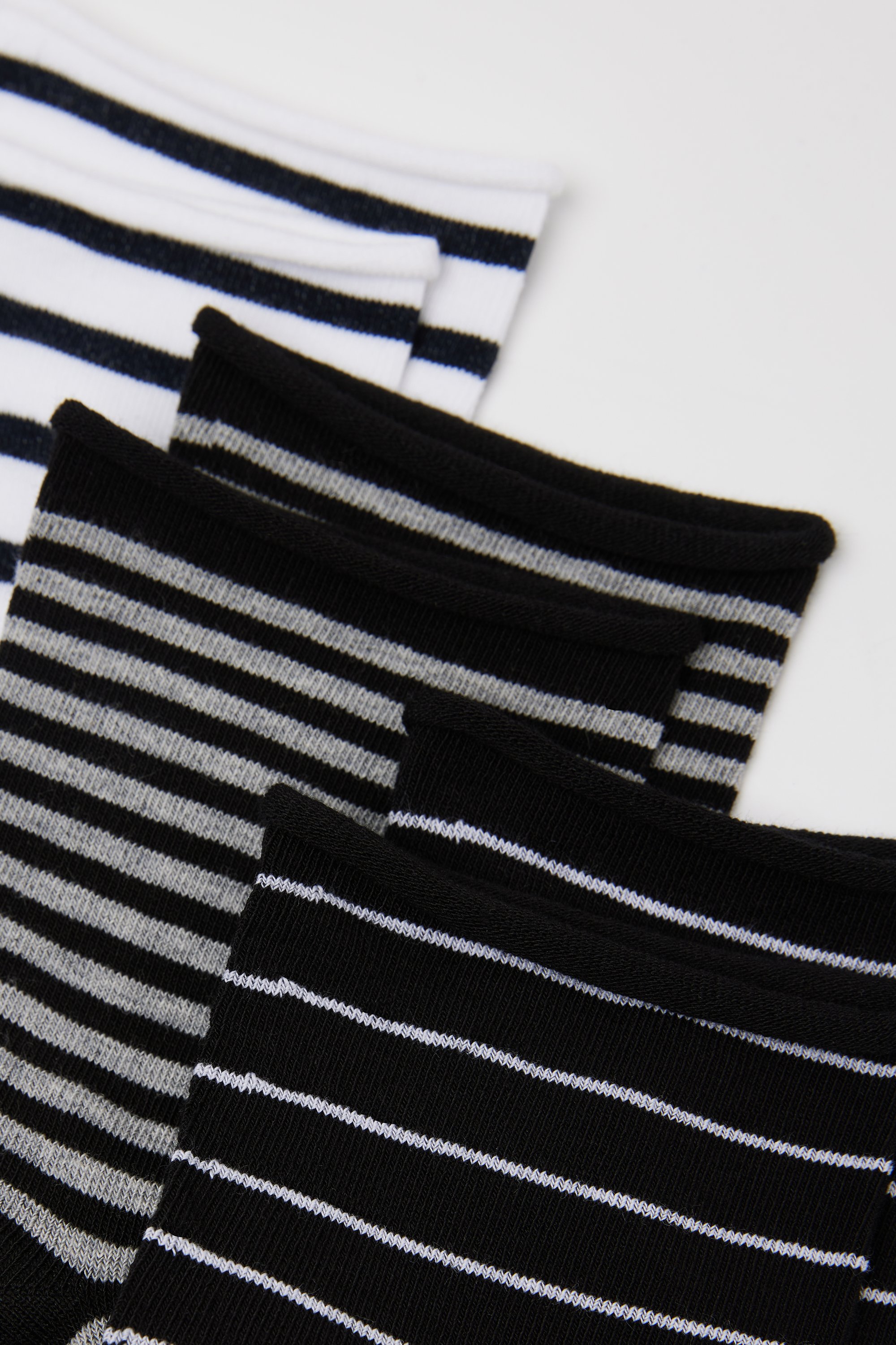 3&nbsp;Пари Бавовняних Шкарпеток без Борту з Візерунком для Жінок