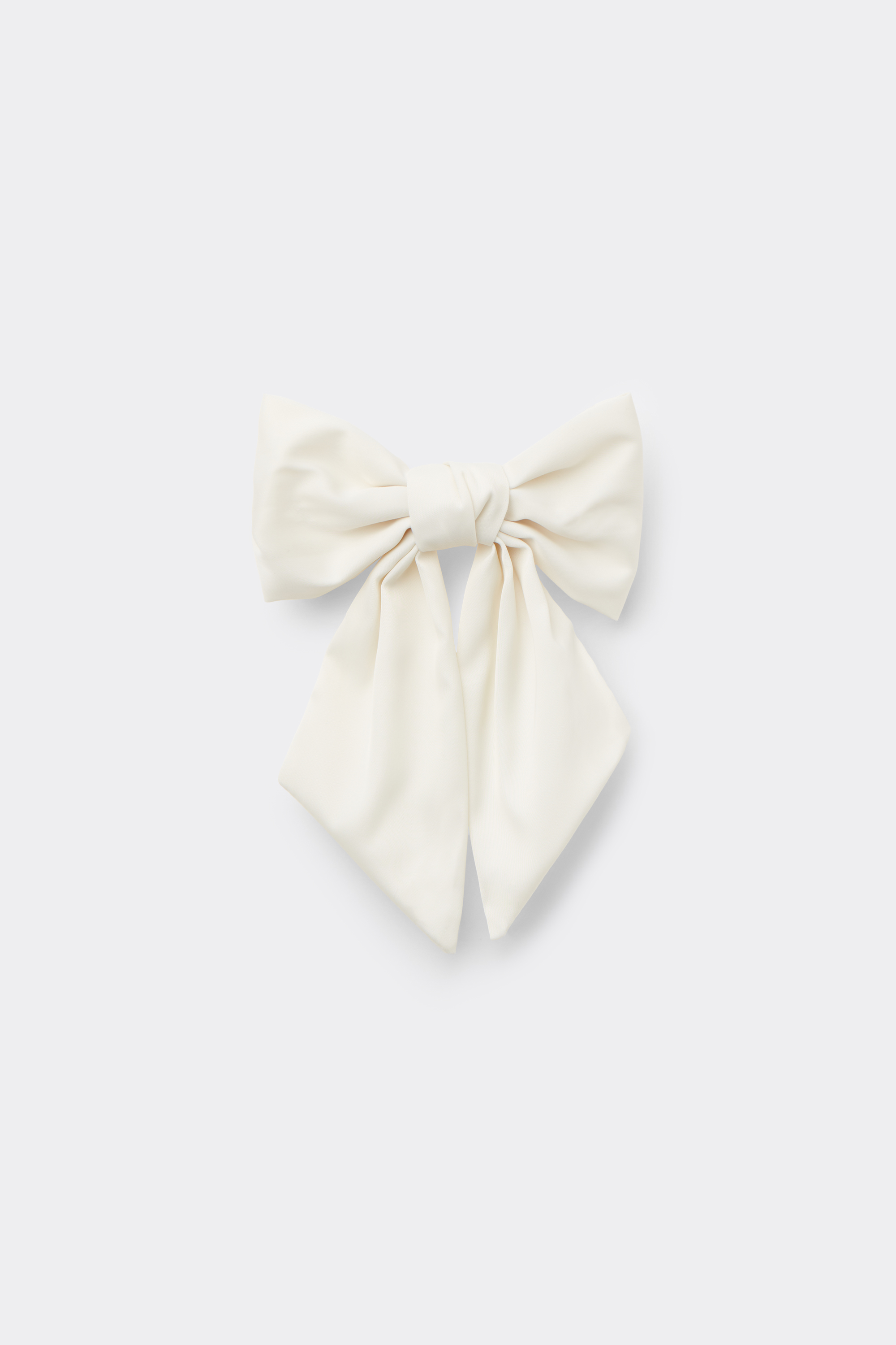 Satin Bow Hair Clip