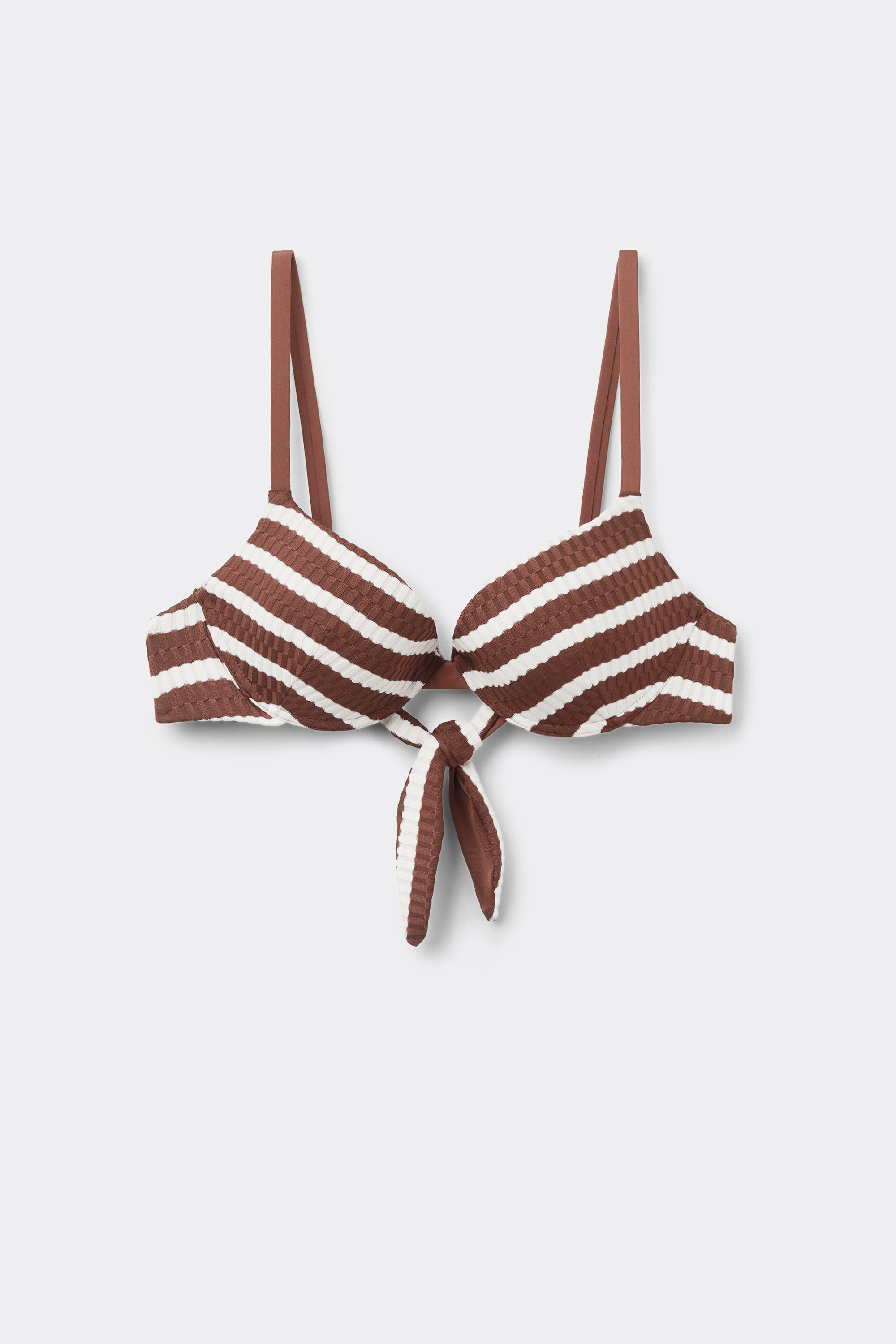 Bikini Push-Up Leggermente Imbottito Desert Stripes