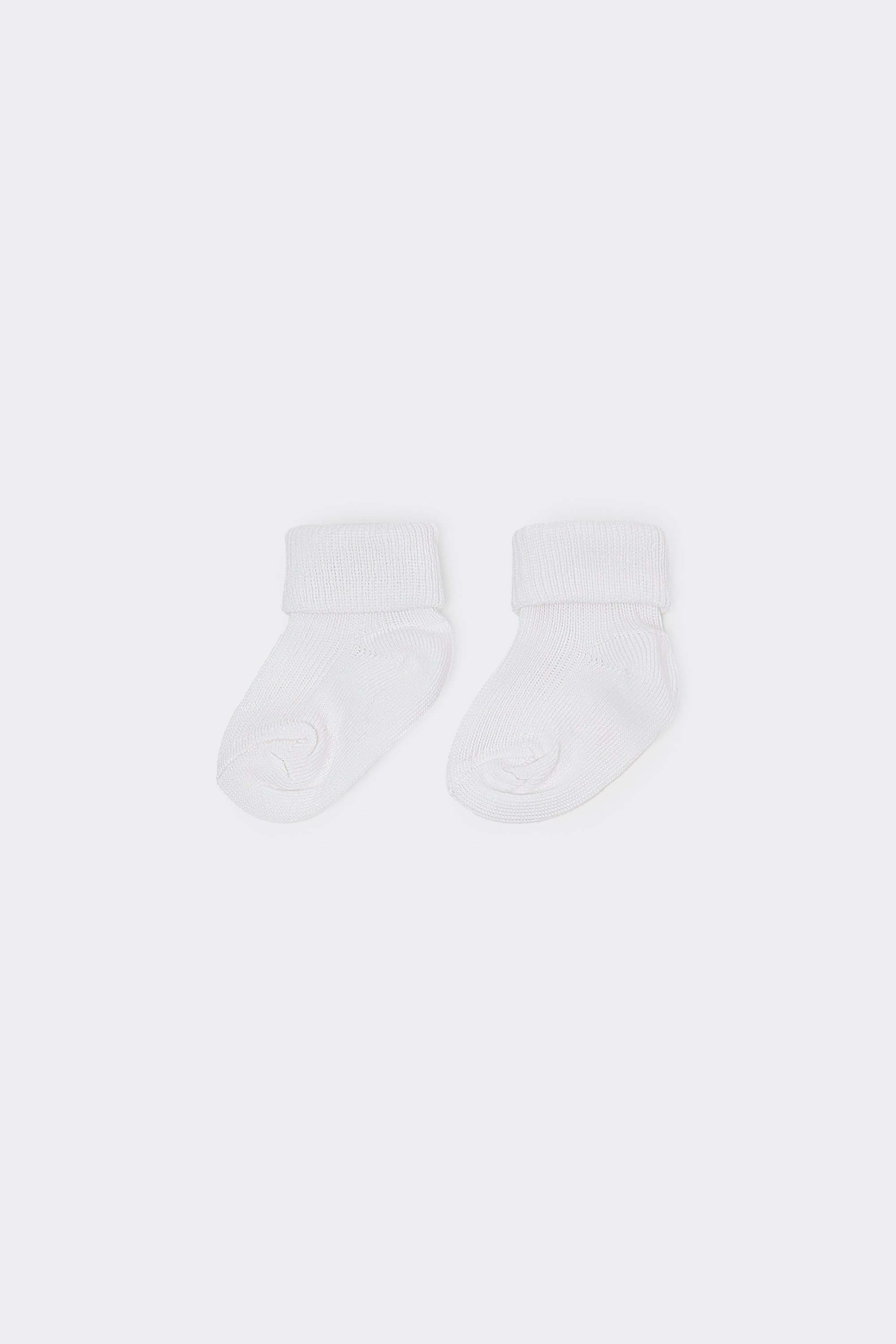 Baby Short Ribbed Turn-Down Socks