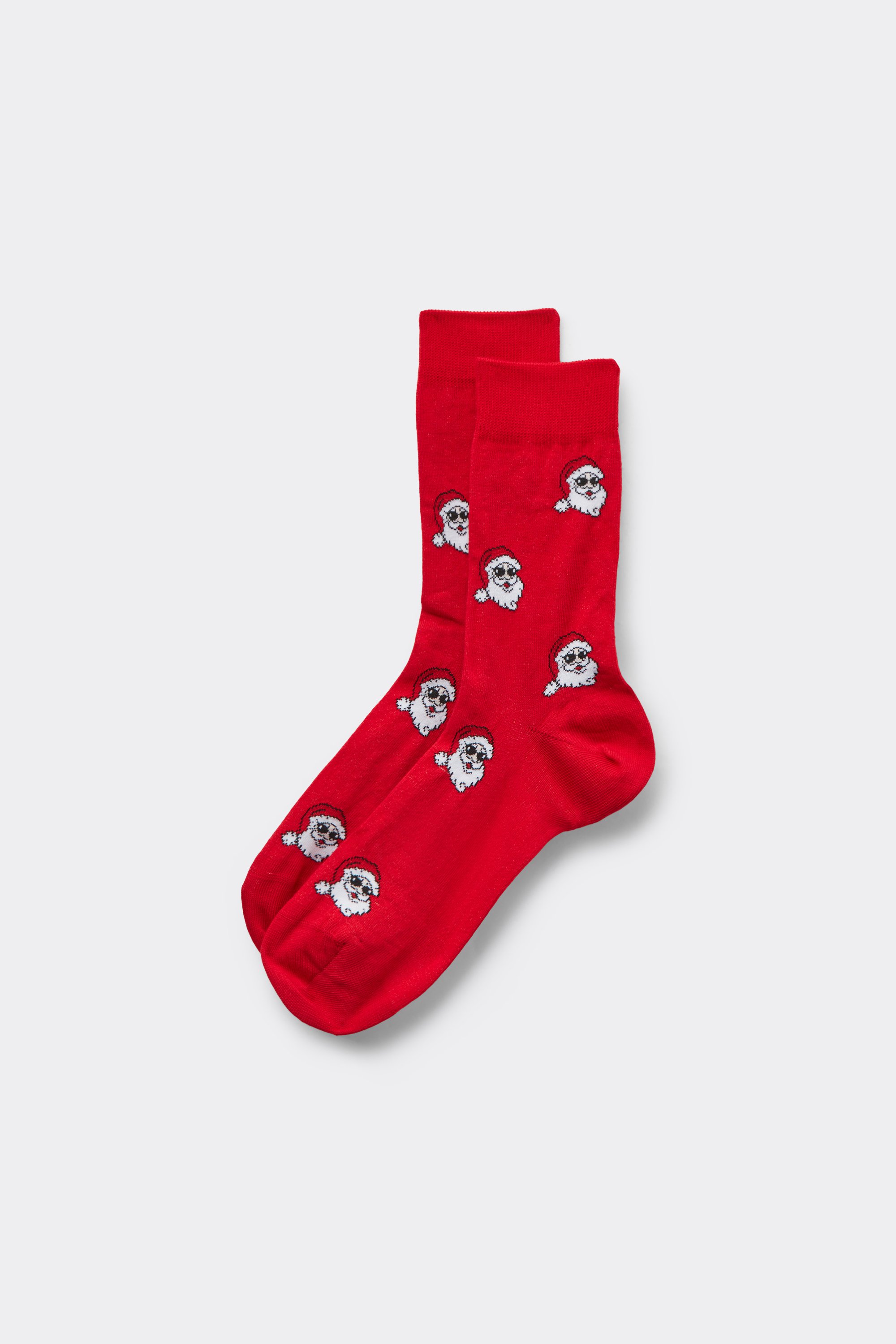 Men&rsquo;s Patterned Cotton Crew Socks