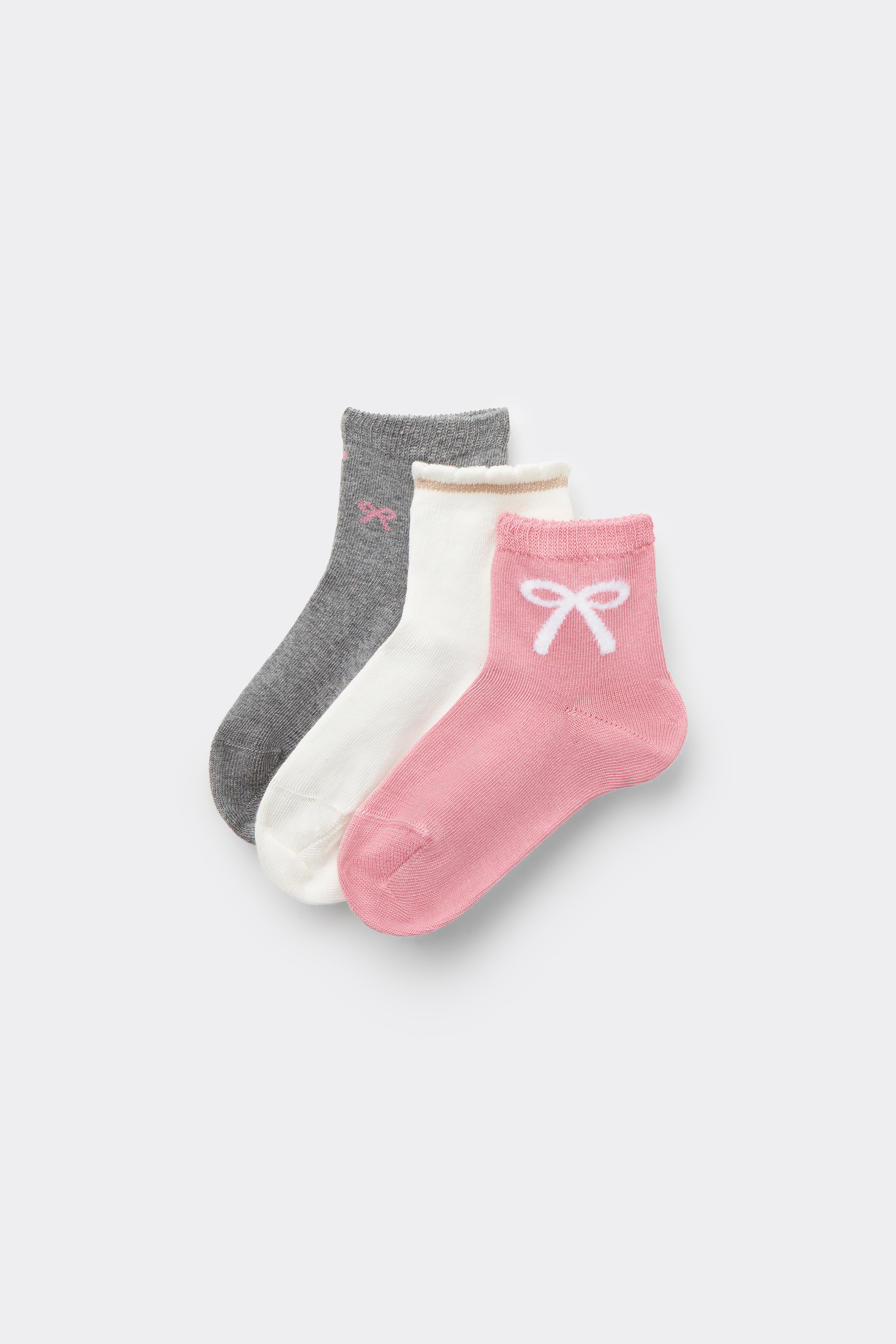 3 P&aacute;r R&ouml;vid Sz&aacute;r&uacute; Mint&aacute;s Kisl&aacute;ny Pamut Zokni