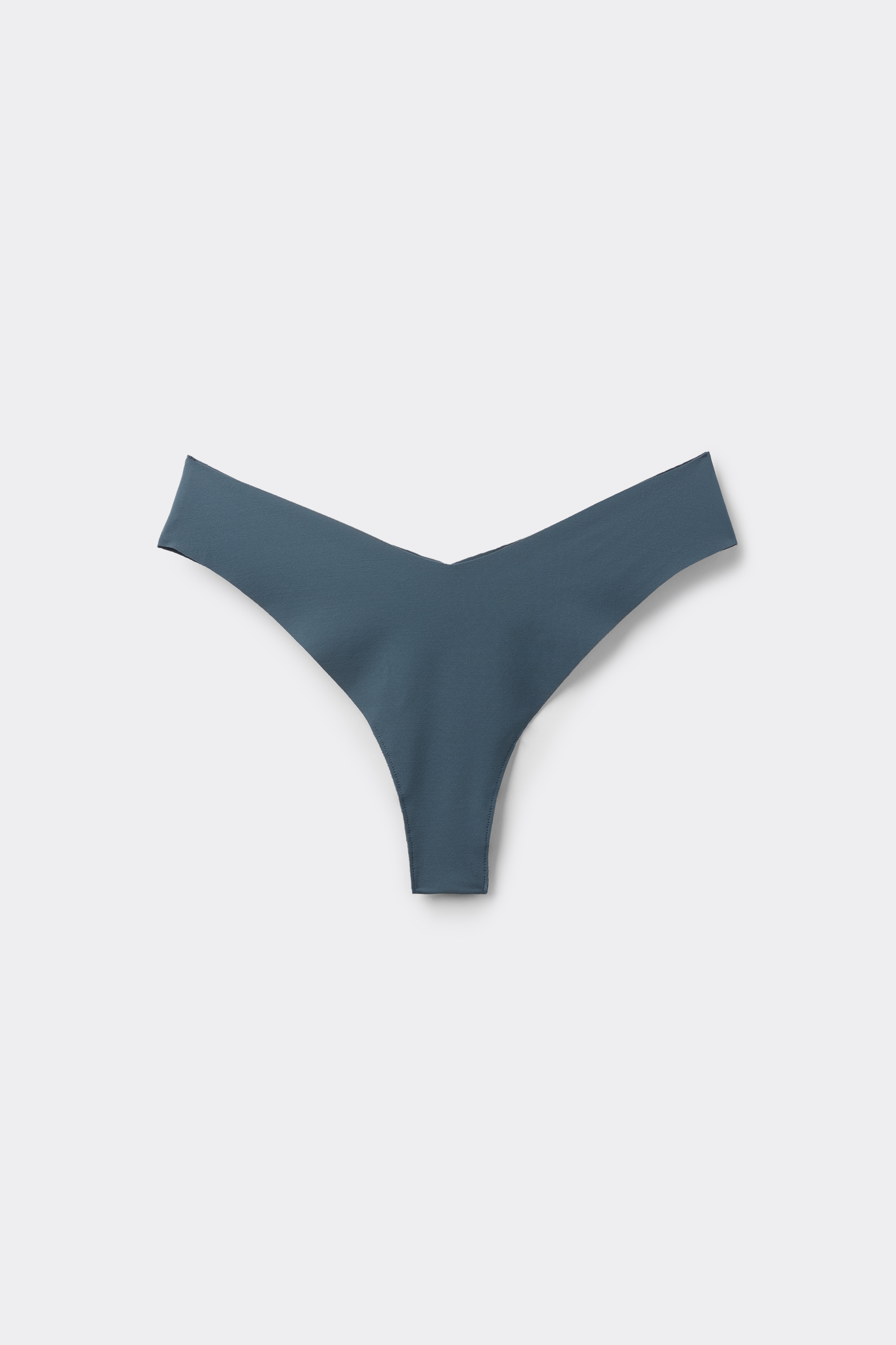Raw-Cut High-Cut Recycled Microfiber Brazilian Panties