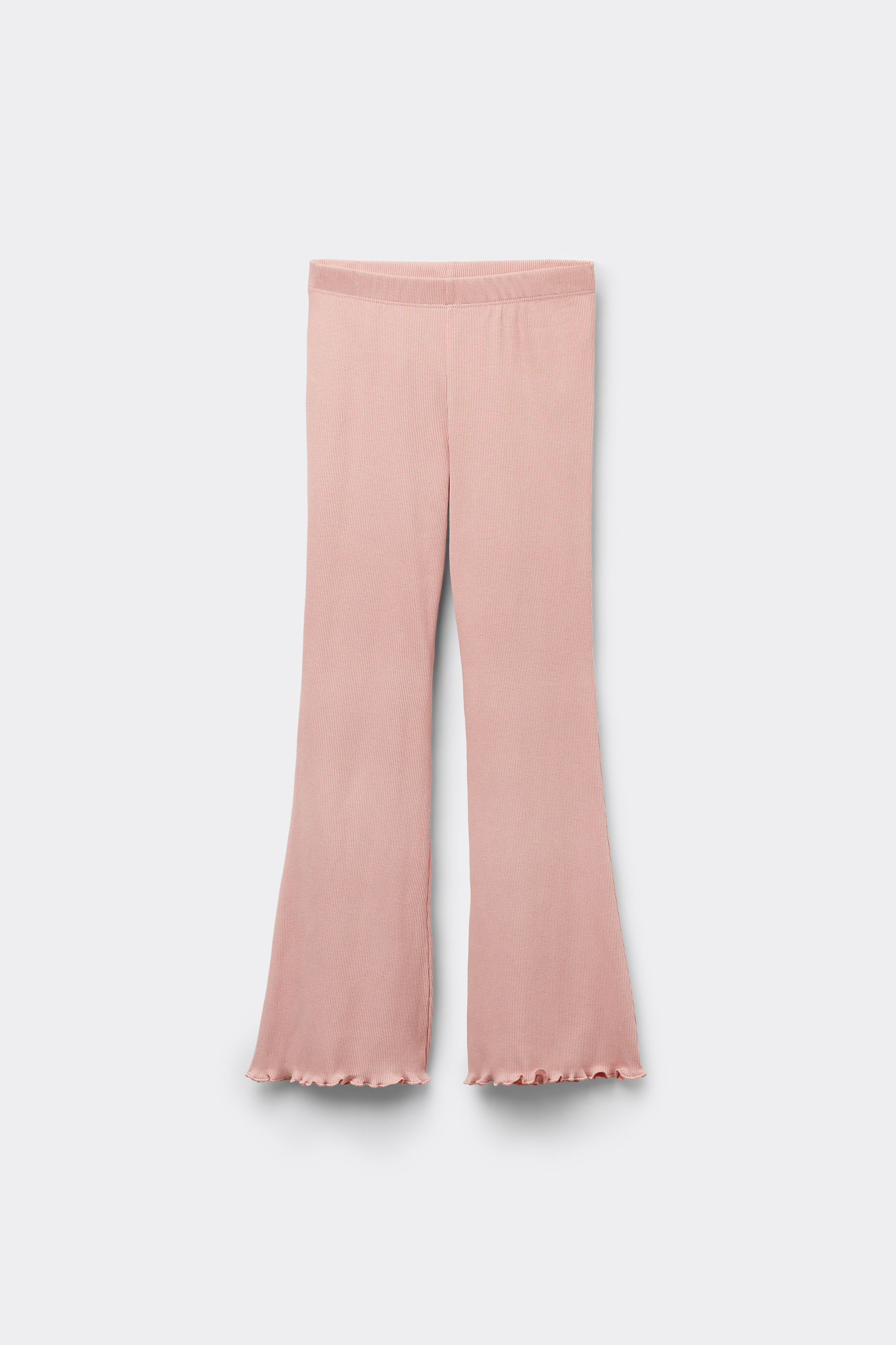 Legging Fille &Eacute;vas&eacute; &agrave; Bords-C&ocirc;tes