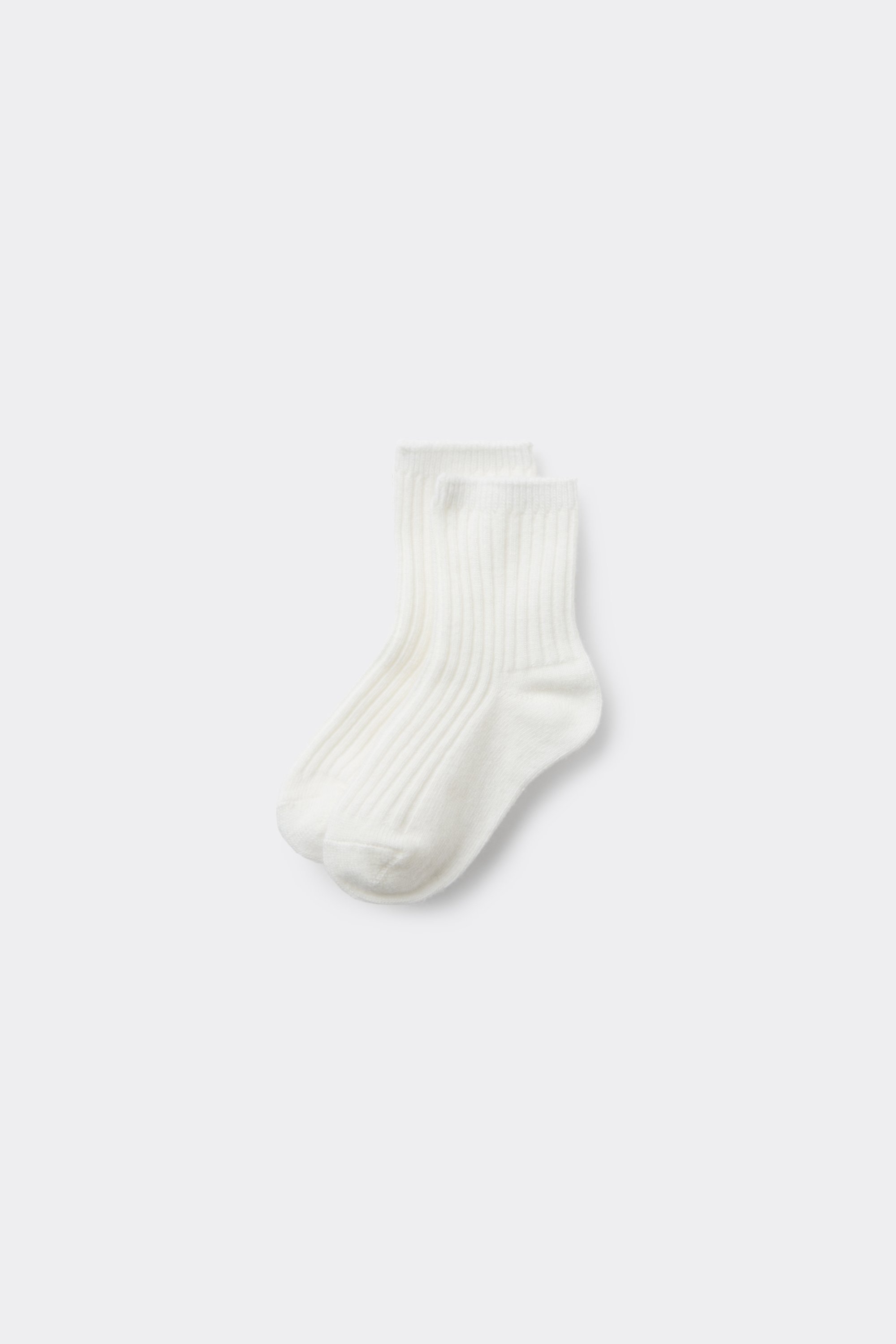 Girls&rsquo; Short Thick Ribbed Socks