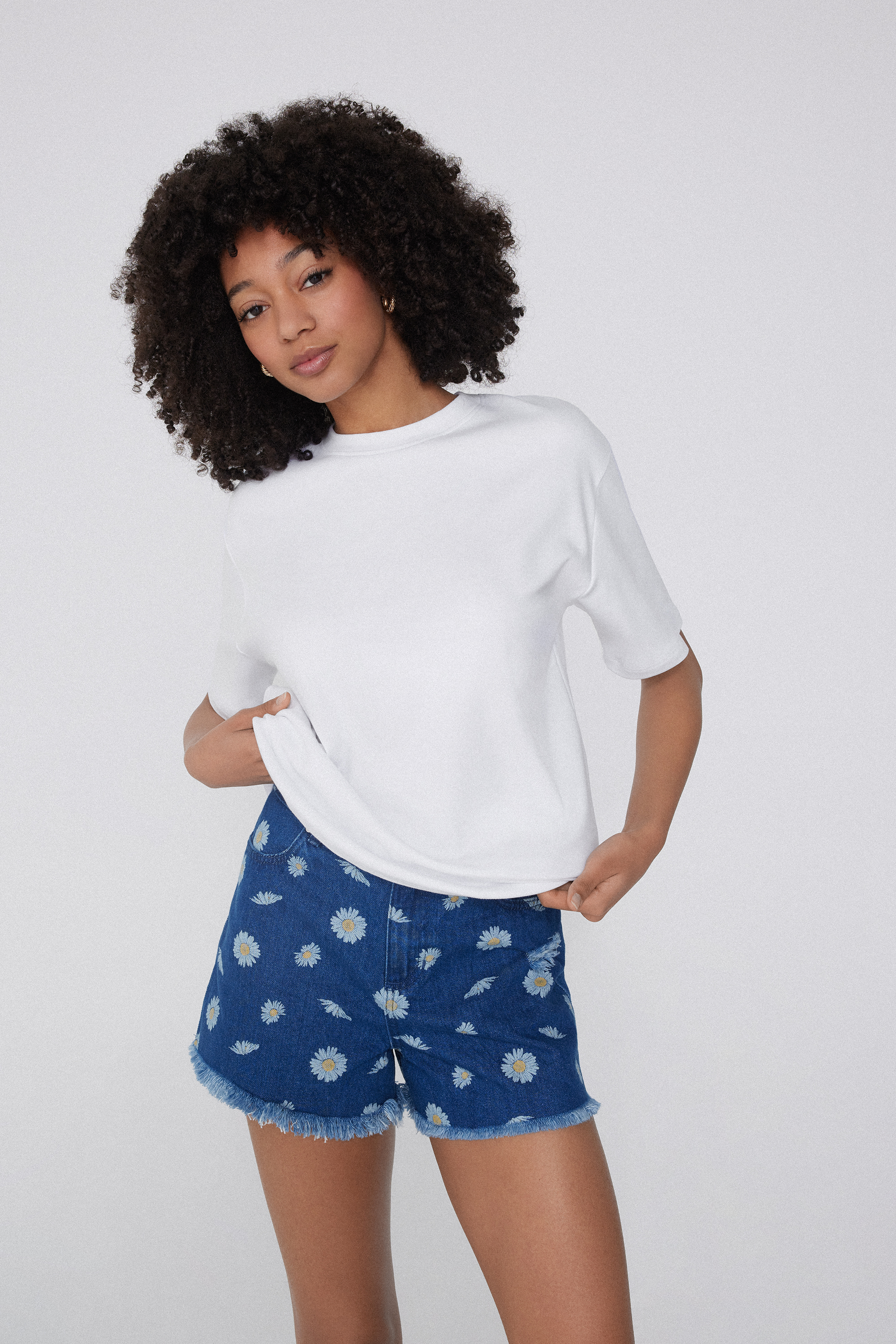 Oversized Medium-Weight 100% Cotton T-Shirt