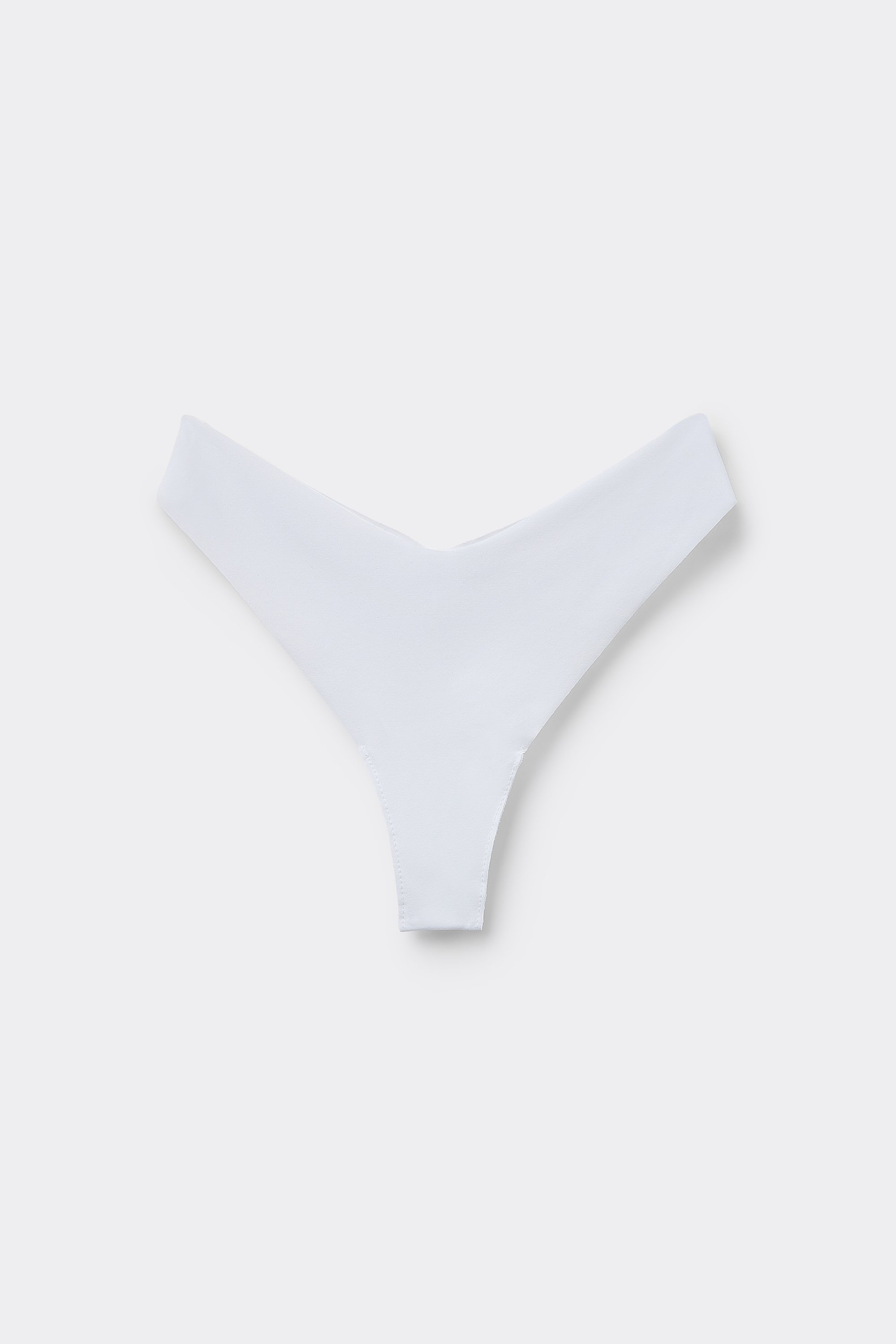 Бразиліано з Необробленими Високими Вирізами з Переробленої Мікрофібри