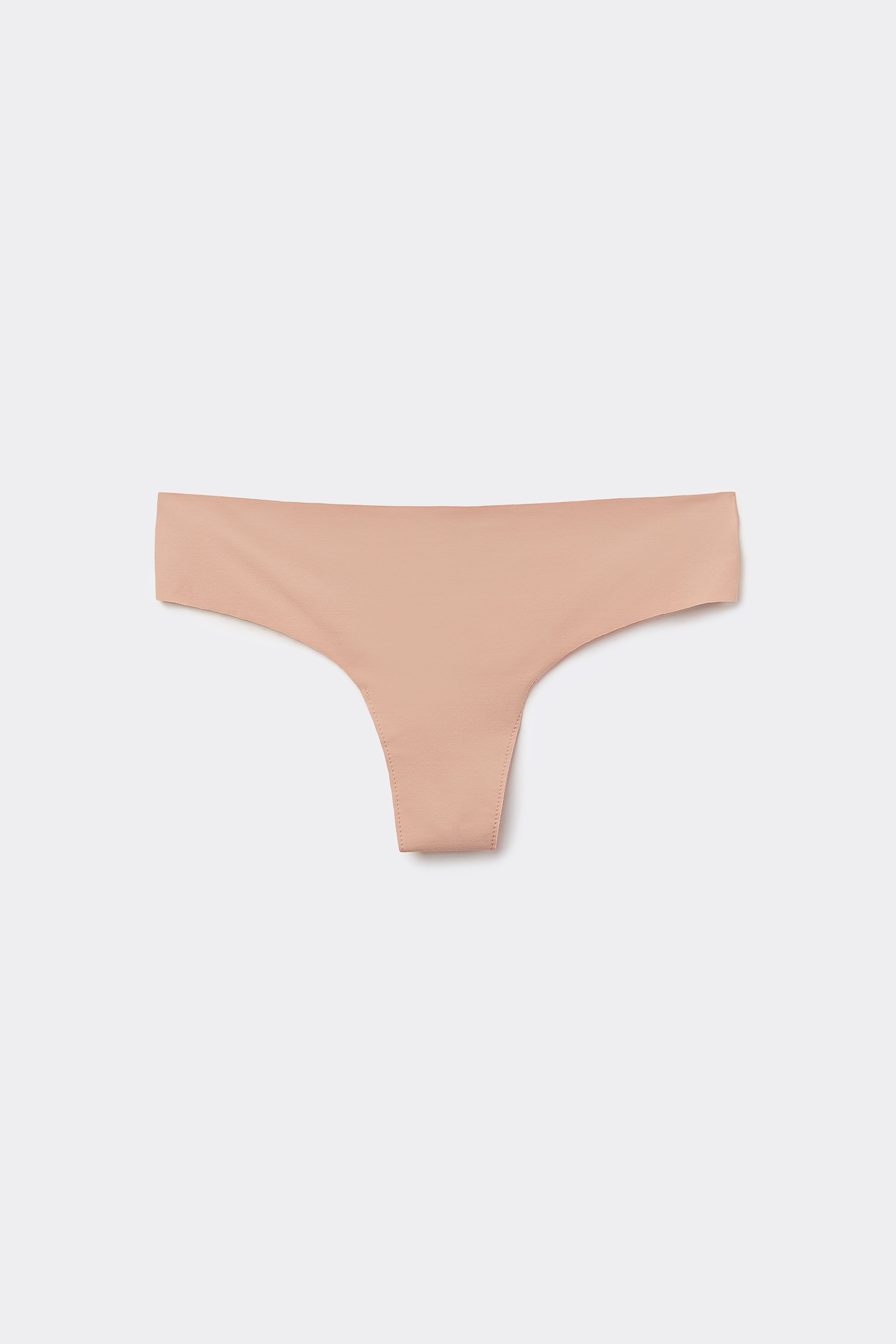 Raw-Cut Recycled Microfiber Brazilian Panties