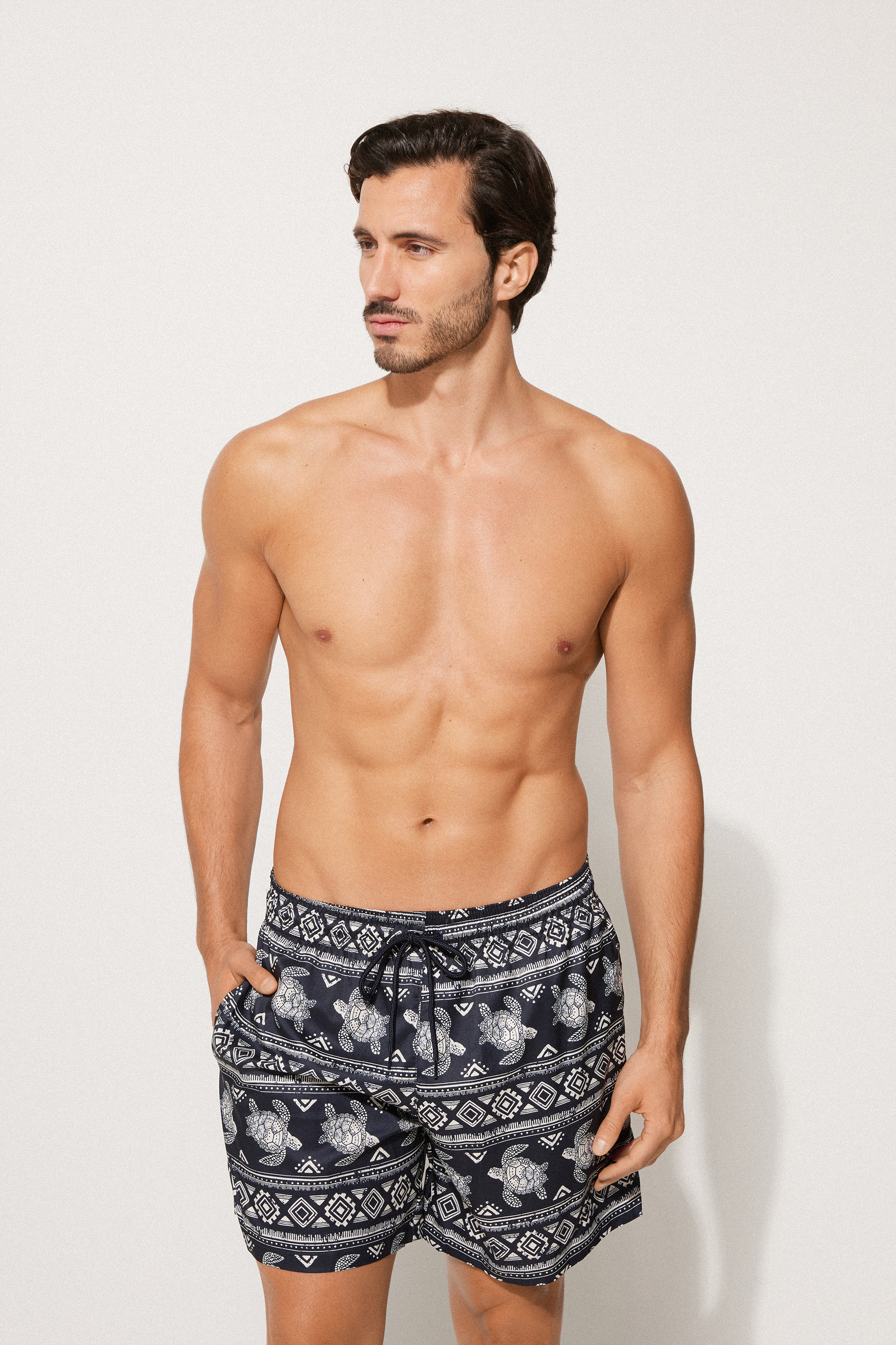 Printed Swimming Shorts