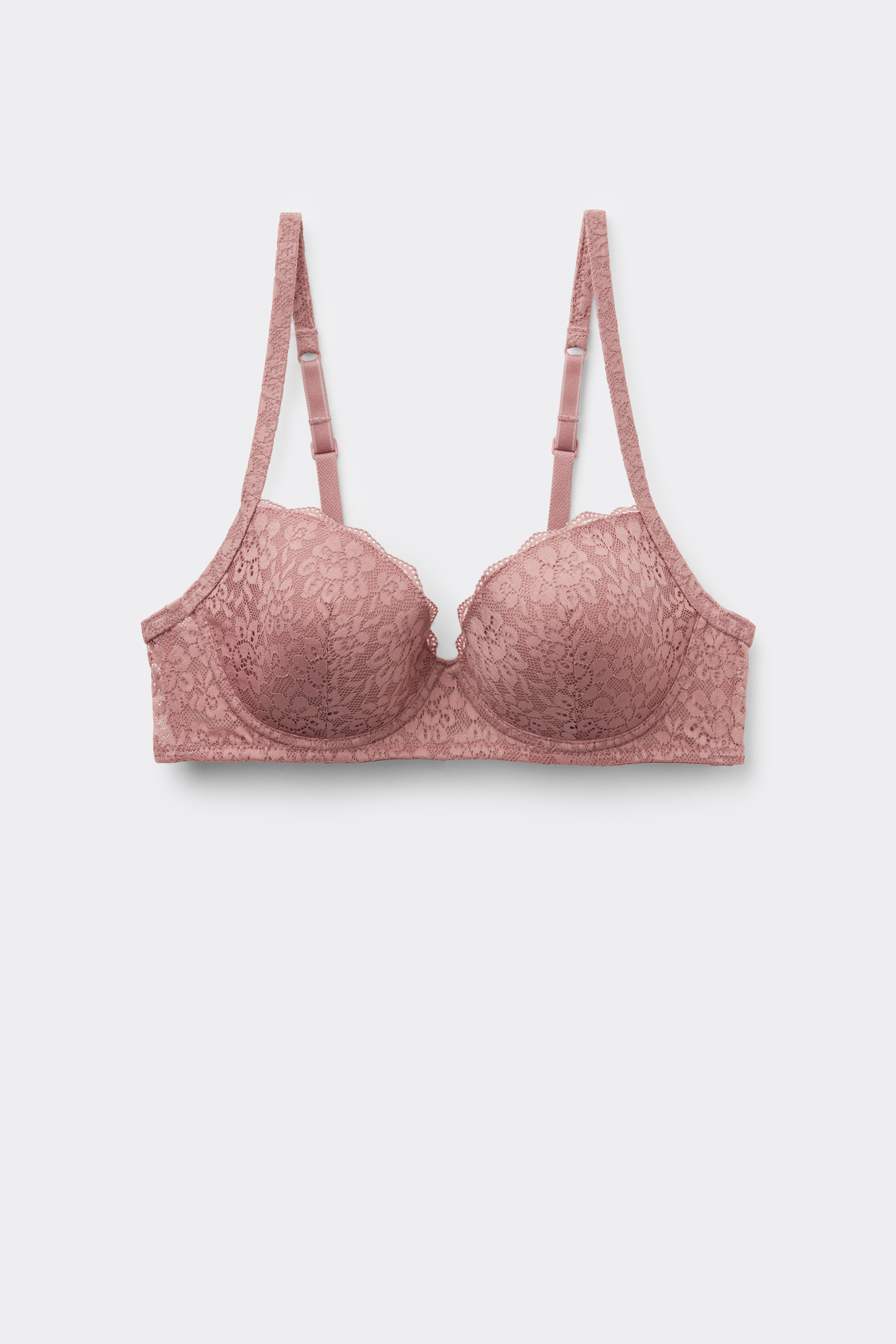 Wien Recycled Lace Slightly Padded Balconette Bra